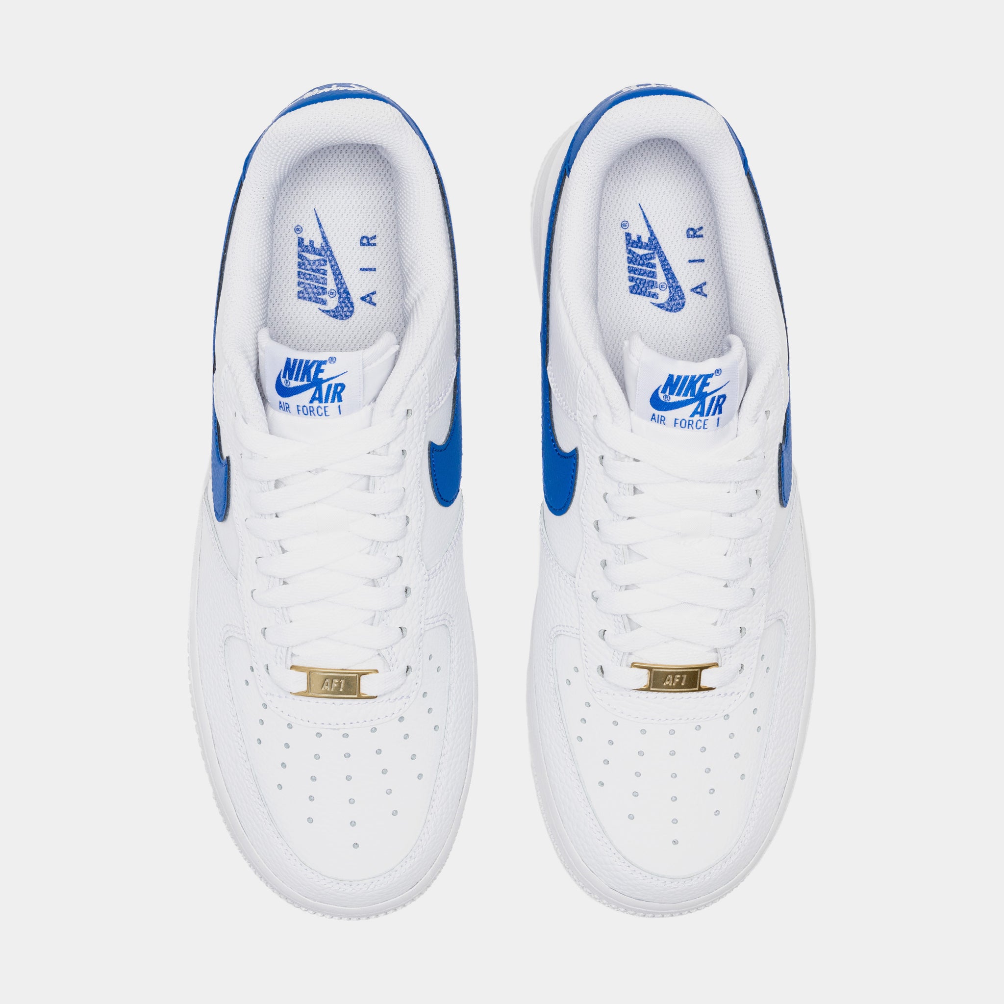 Air Force 1 Low Mens Lifestyle Shoes (White/Blue)