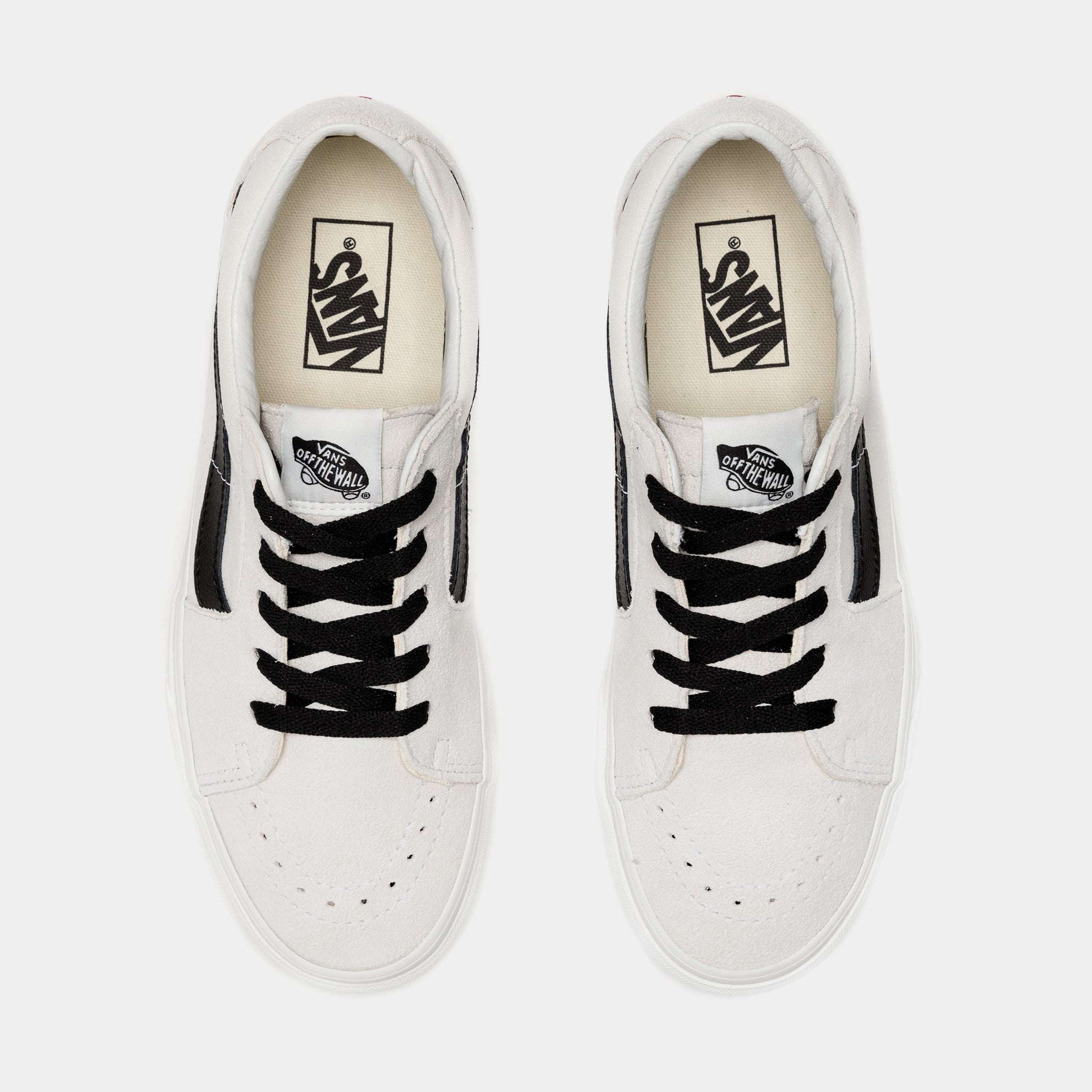 Vans sk8 outlet white low