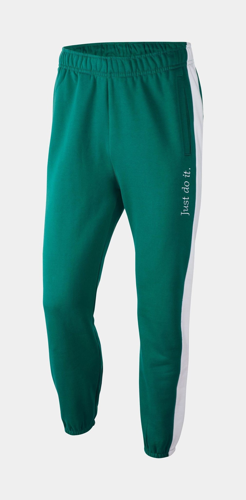 Nike Sportswear Just Do It JDI Mens Fleece Pants Green BV5535 340