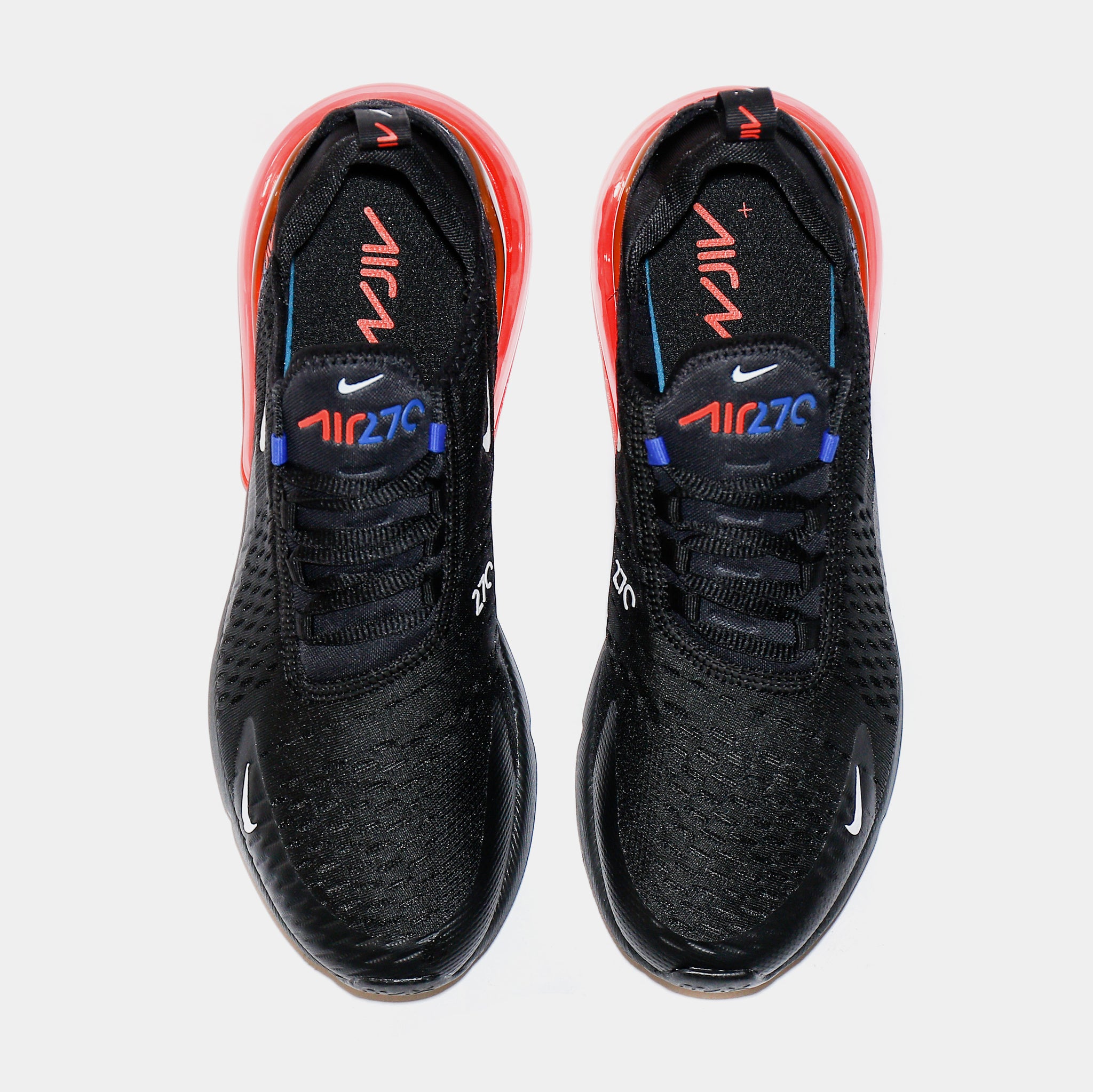 Nike air max 270 navy blue and on sale orange