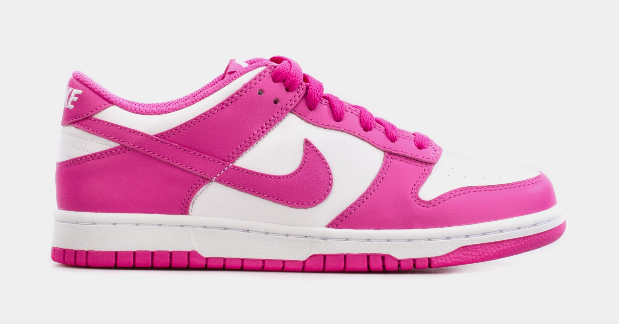 Nike Dunk Low Active Fuchsia Grade School Lifestyle Shoes Pink