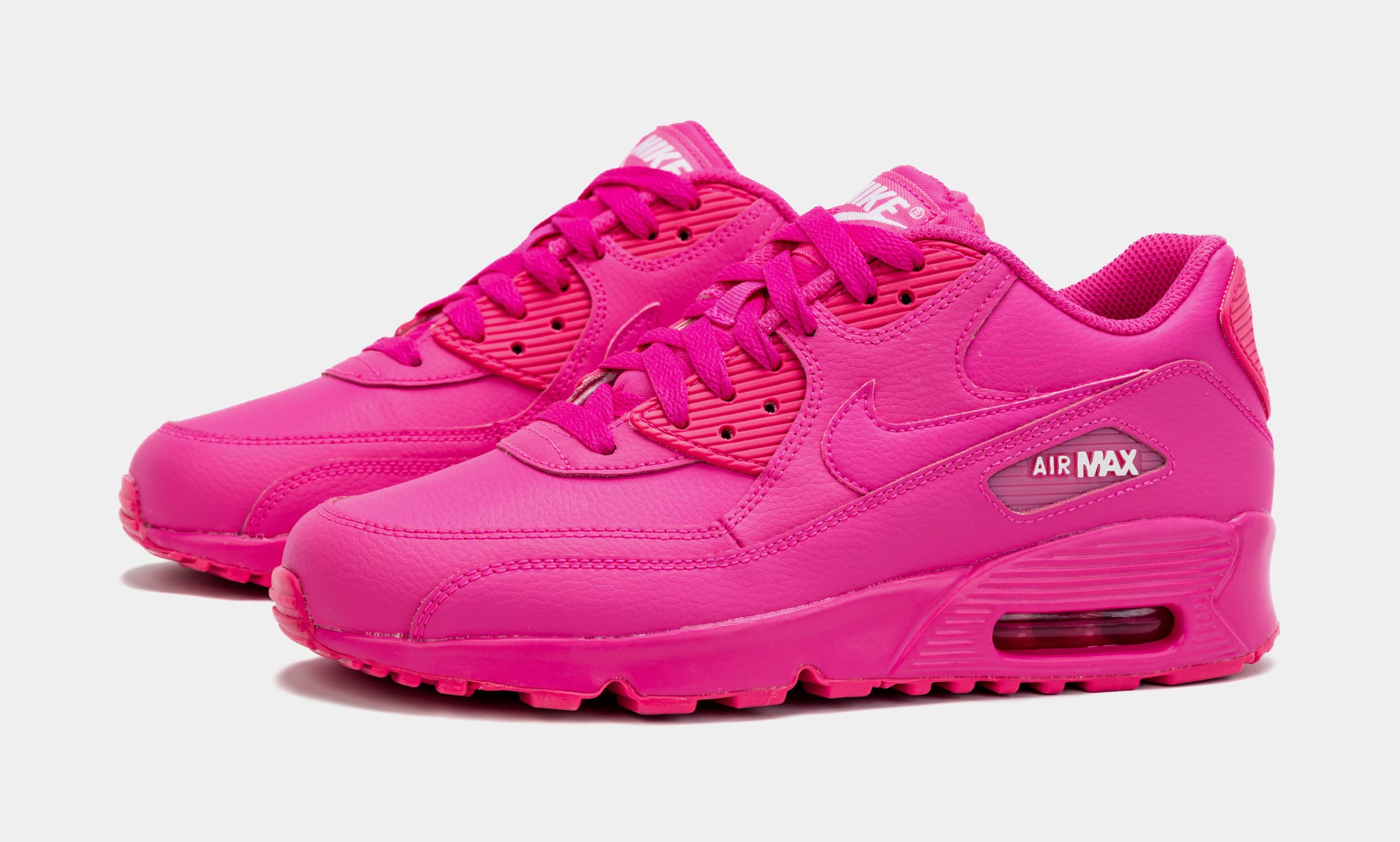 Nike Air Max 90 Grade School Lifestyle Shoes Pink 833376-603