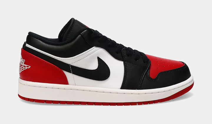 Jordan Air Jordan 1 Retro Low OG Black Toe Mens Lifestyle Shoes