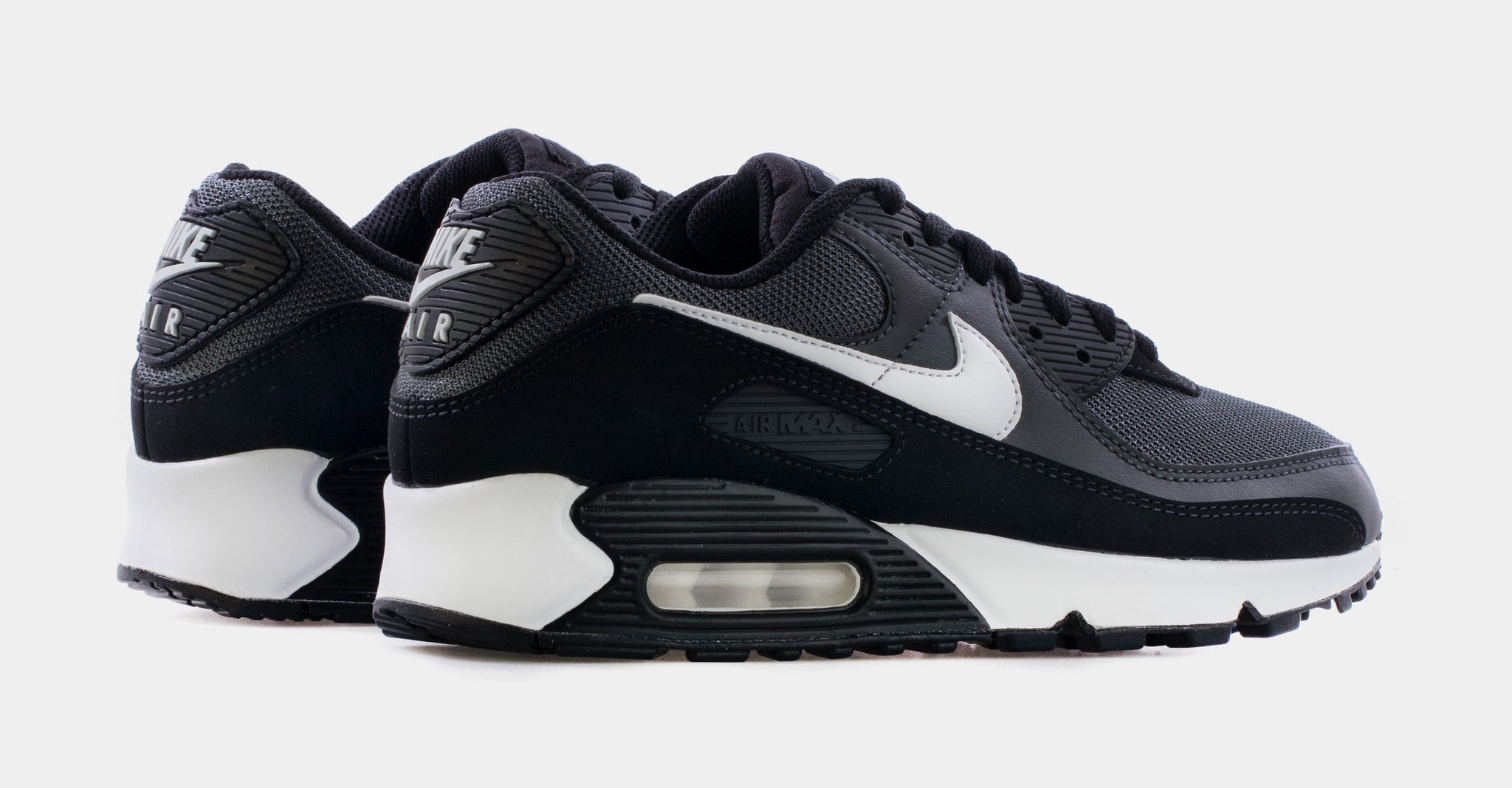 Air max 90 black grey clearance white