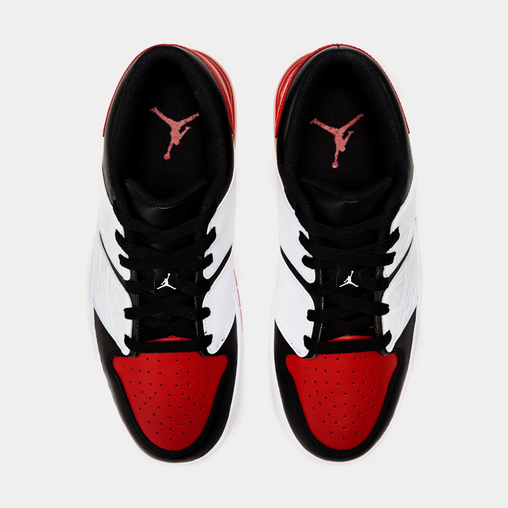 Jordan Air Jordan NU Retro 1 Low Mens Lifestyle Shoes Red Black DV5141 601 Shoe Palace
