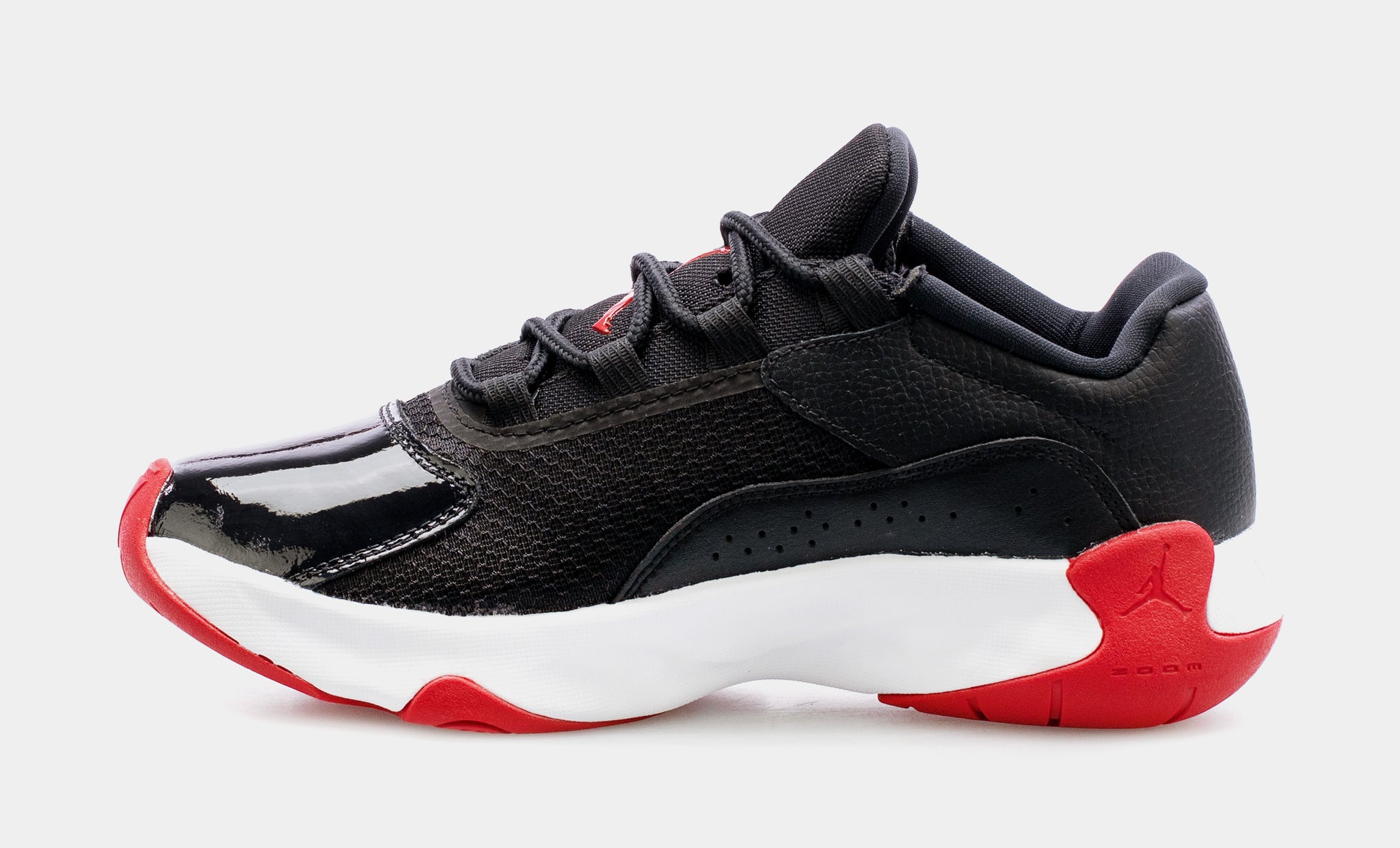 Jordan 11 low black red online