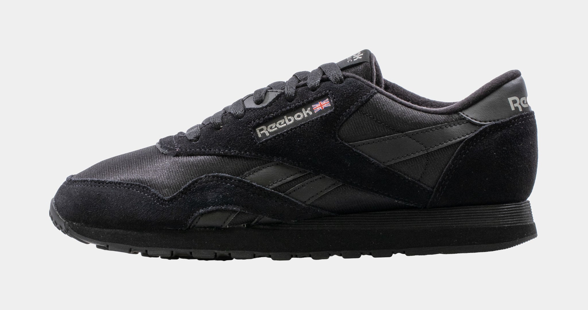 Mens reebok sale classics black