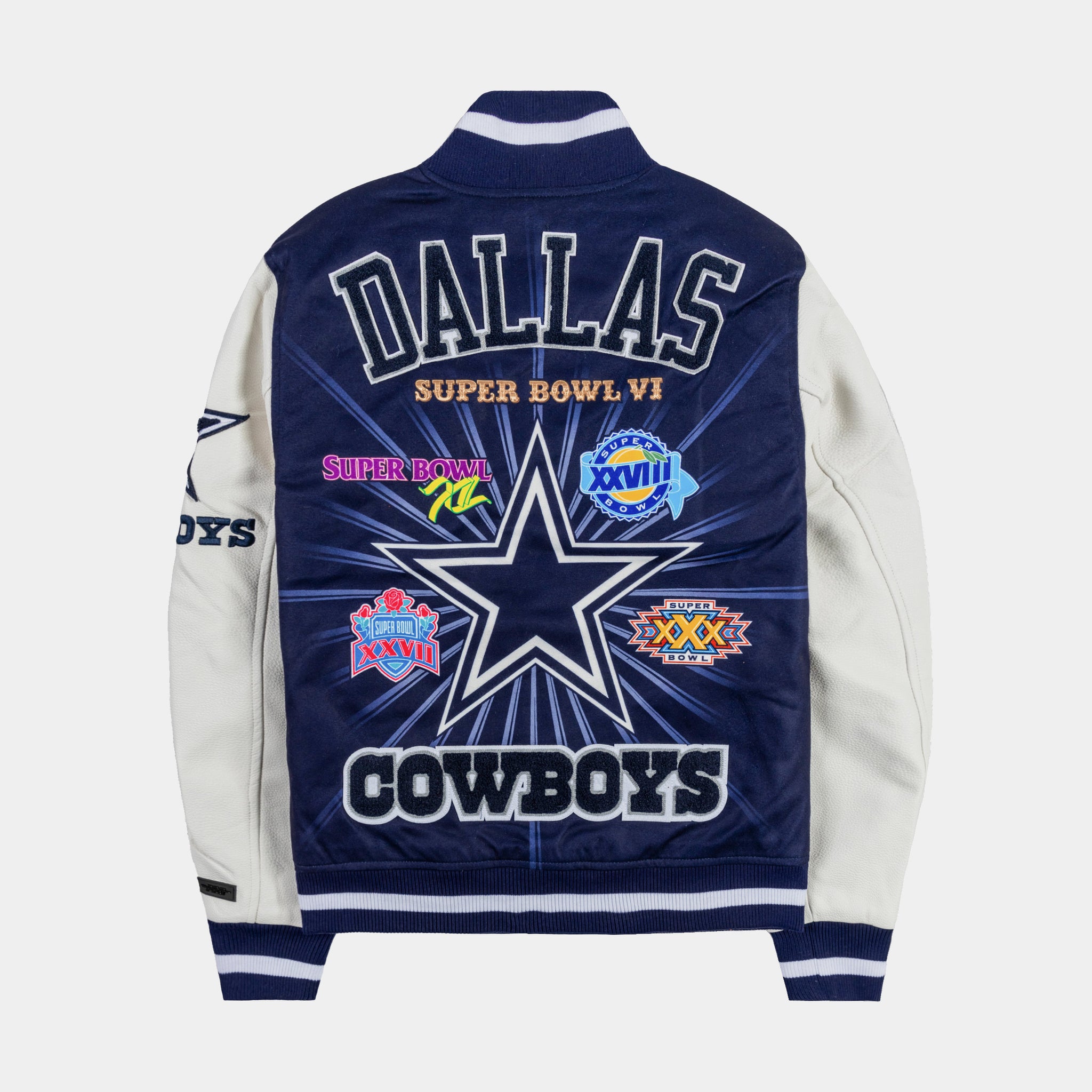 Dallas cowboys varsity on sale jacket big and tall