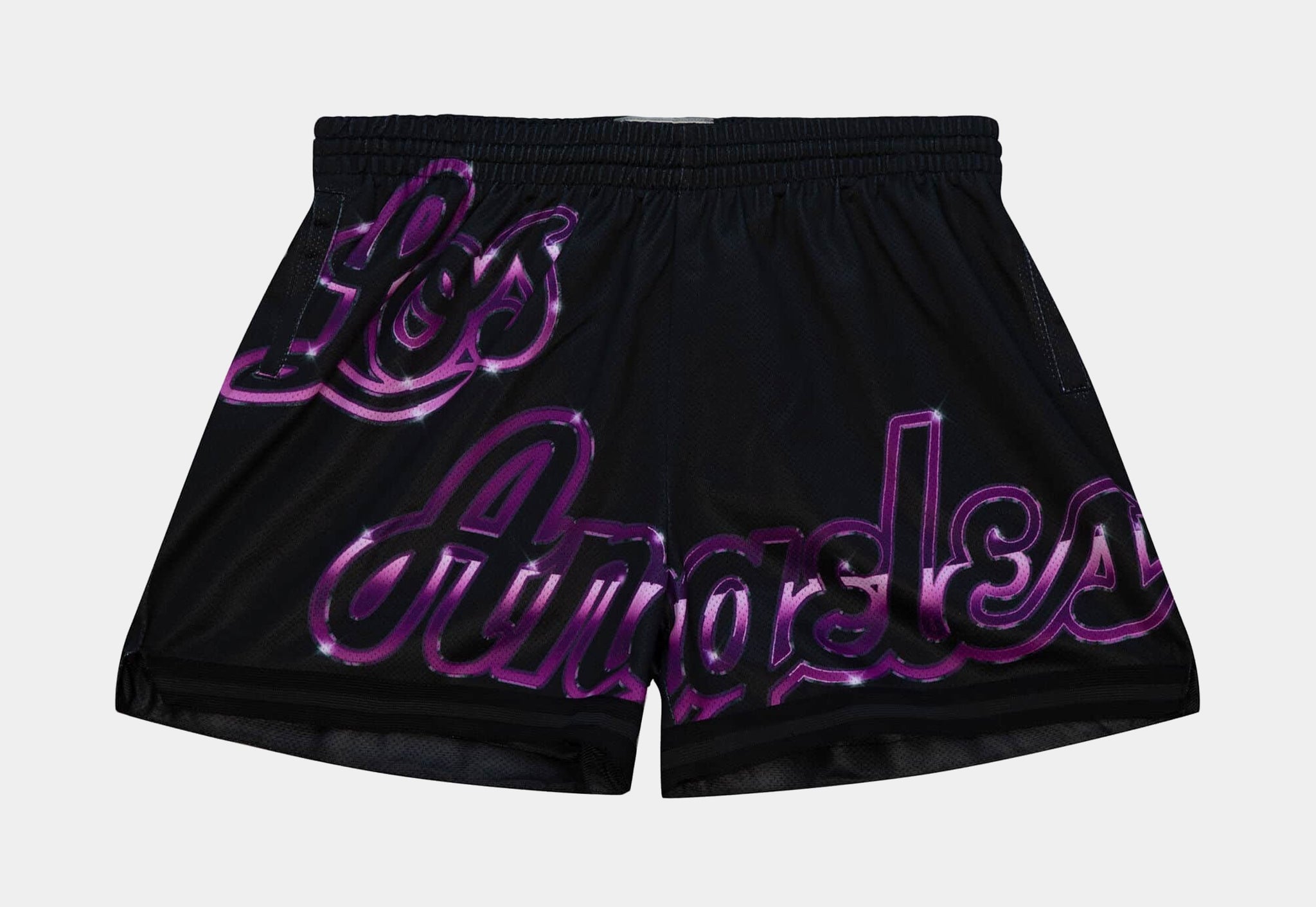 Big face best sale lakers shorts