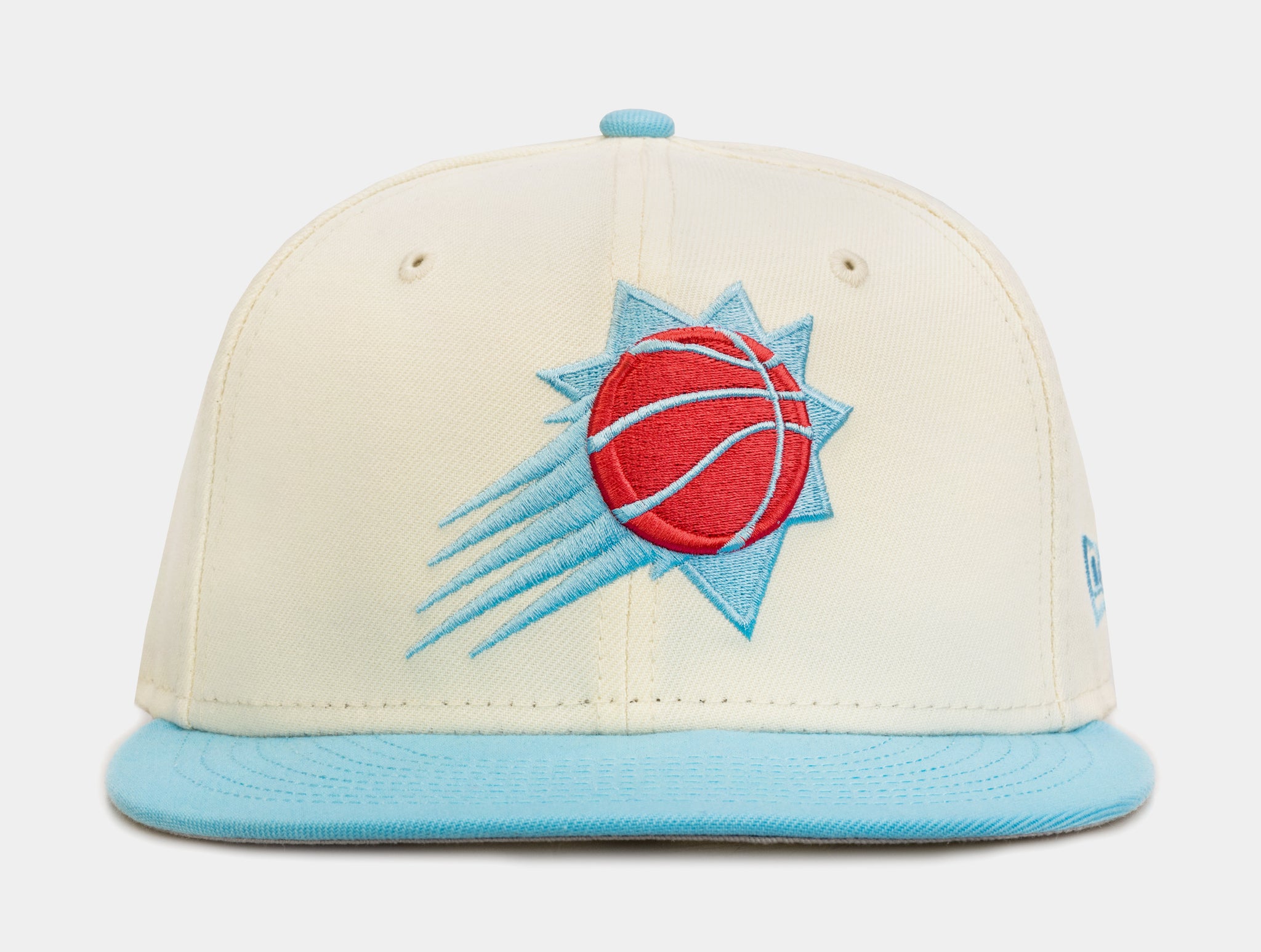 Men's Mitchell & Ness x Lids Light Blue/White Phoenix Suns