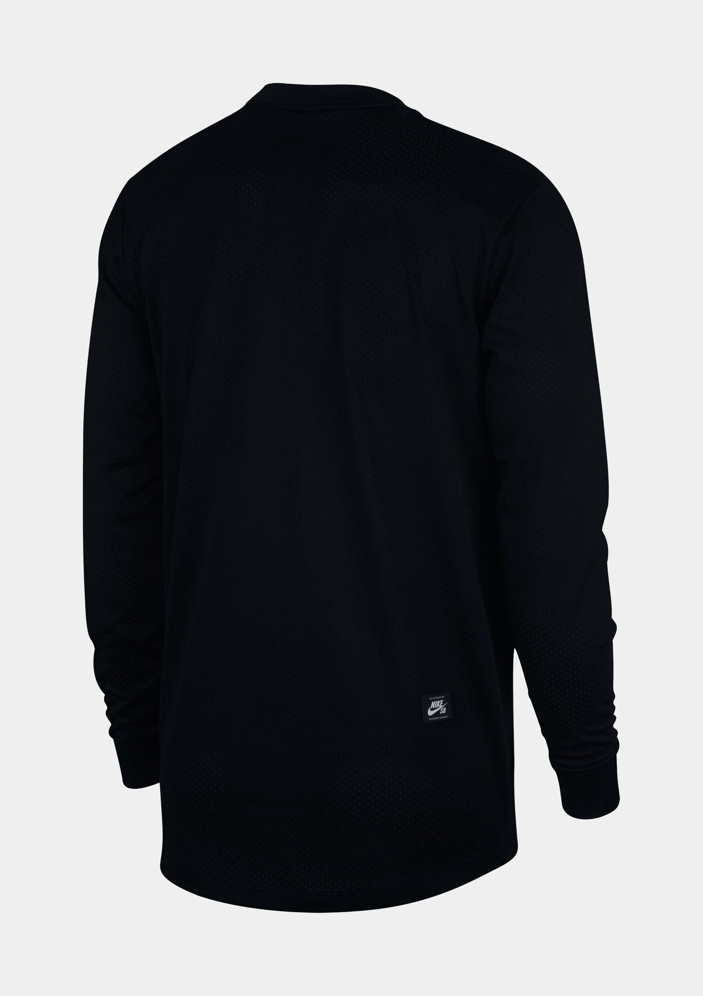 SB Dri Fit Mens Long Sleeve Shirt (Black)