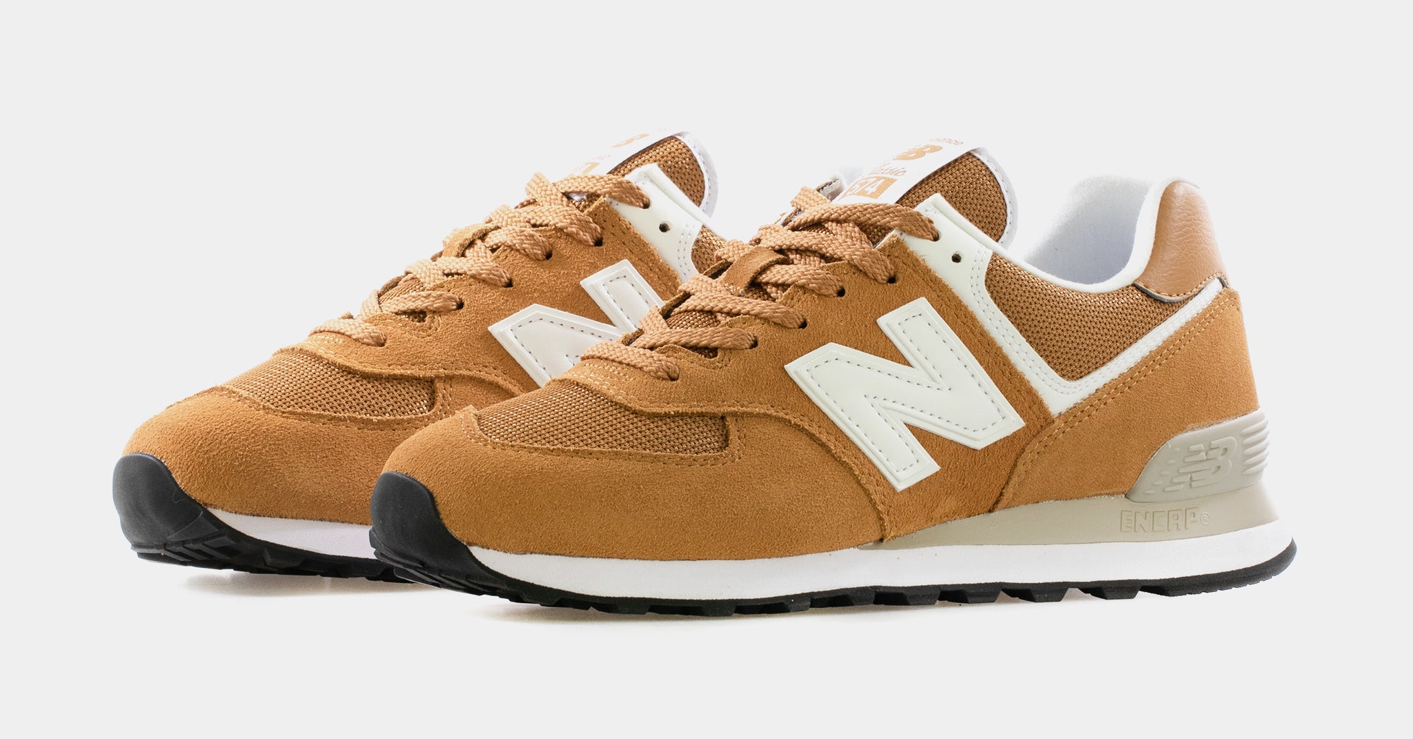 New balance 574 on sale marrom