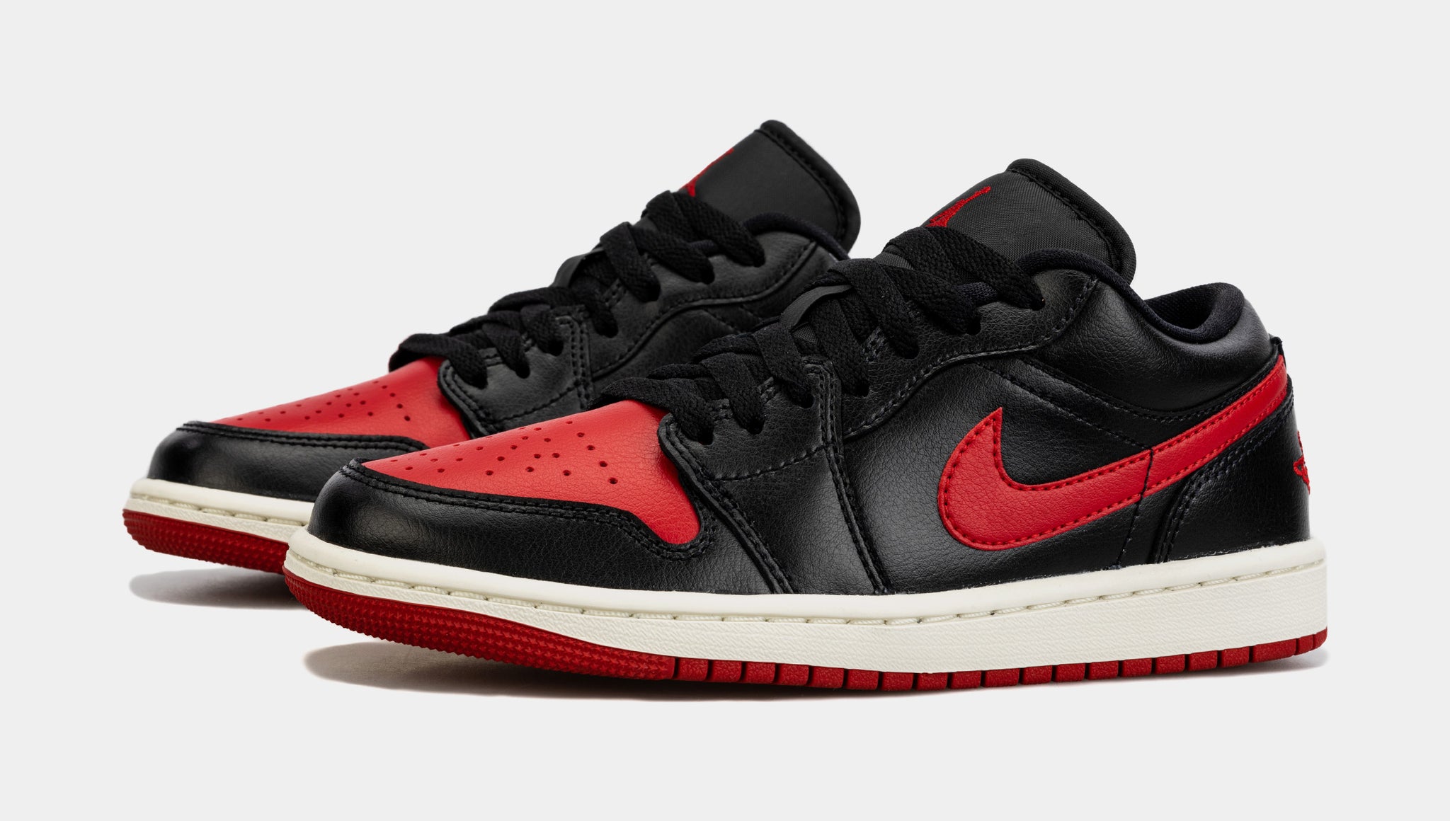 Jordan Air Jordan 1 Retro Low Bred Sail Womens Lifestyle Shoes