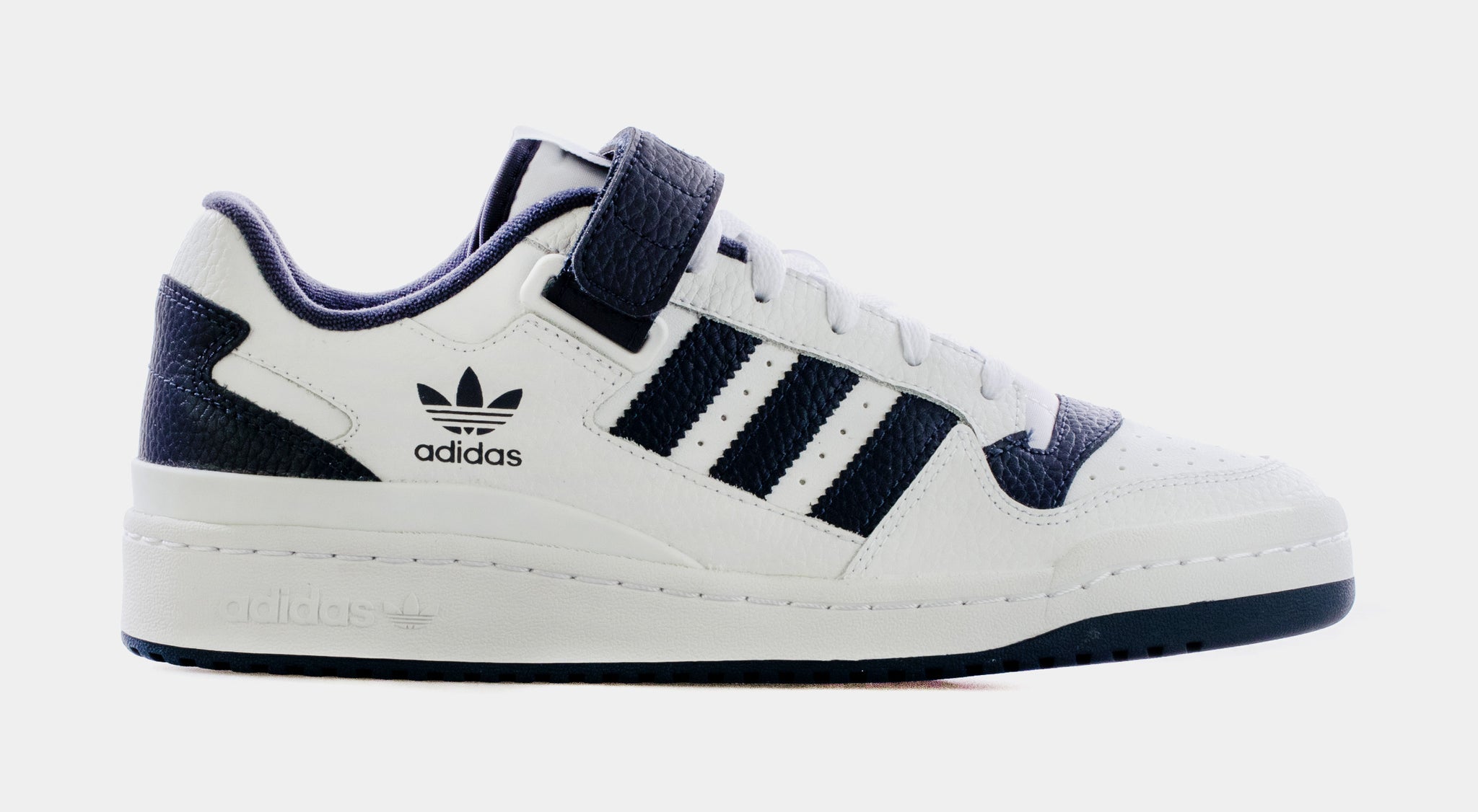 White and 2024 navy blue adidas