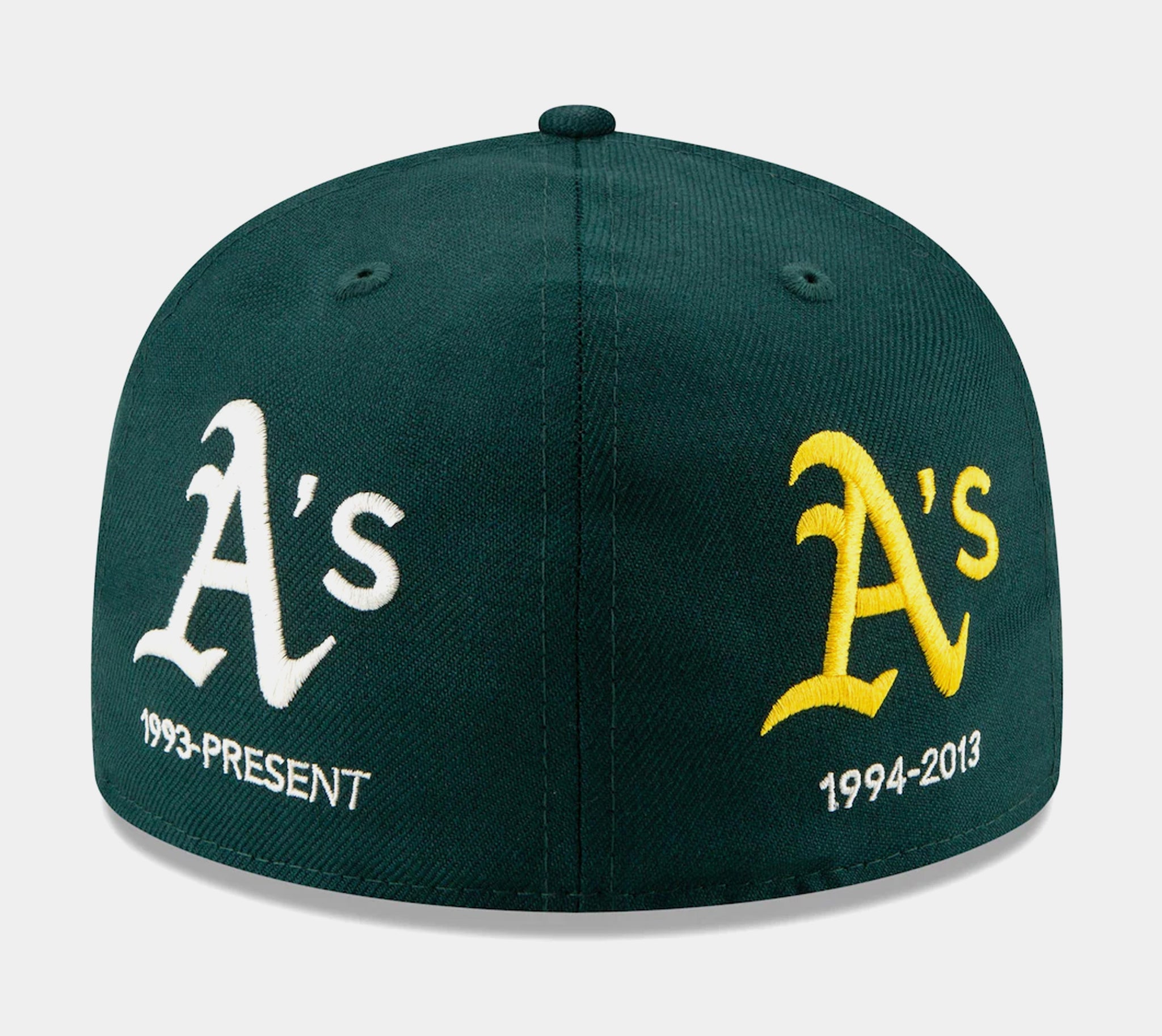 New Era Oakland A's Patch Pride 59Fifty Fitted Cap Mens Hat Green 12731524  – Shoe Palace