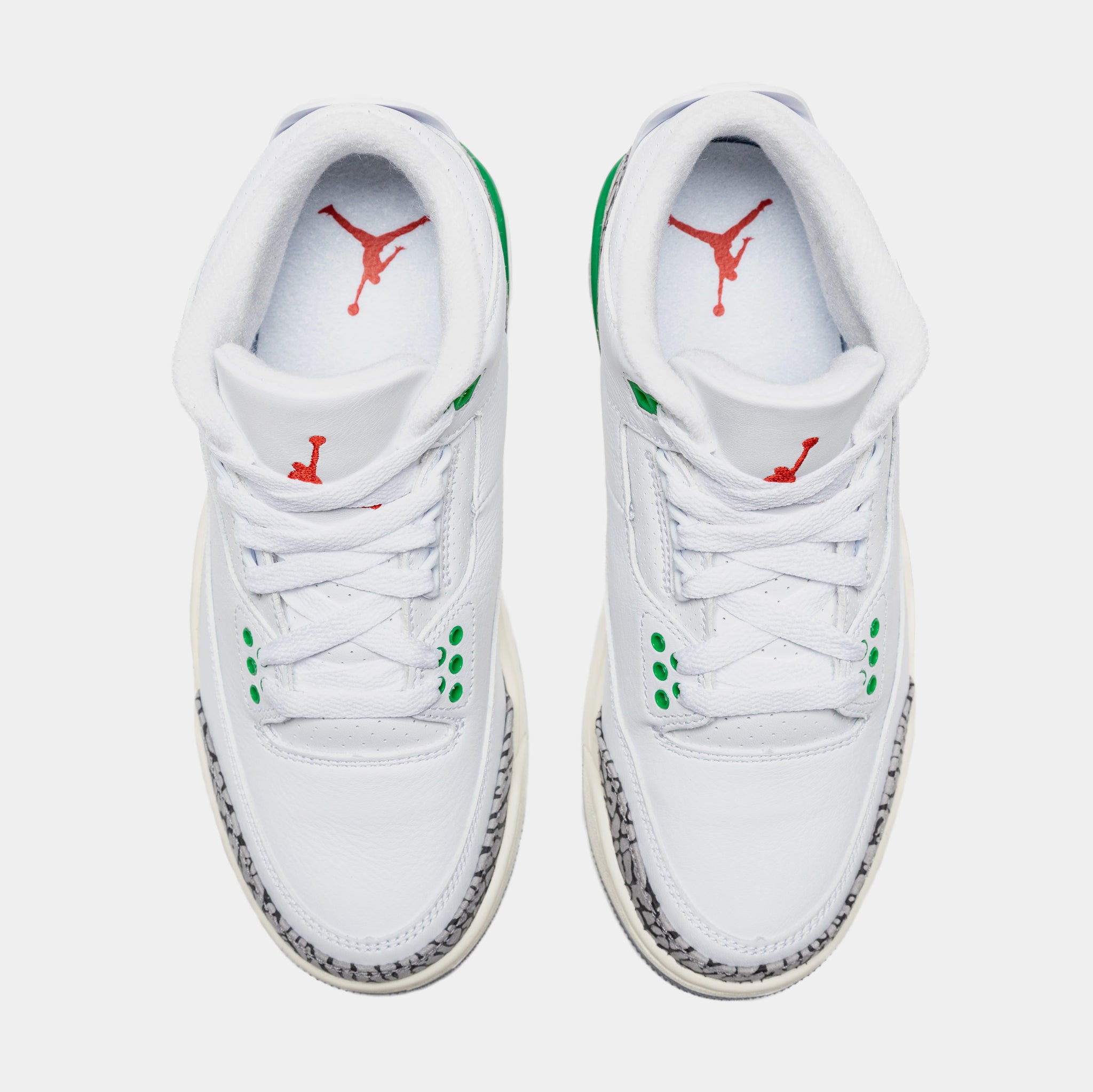 Jordan Air Jordan 3 Retro Lucky Green Womens Lifestyle Shoes White