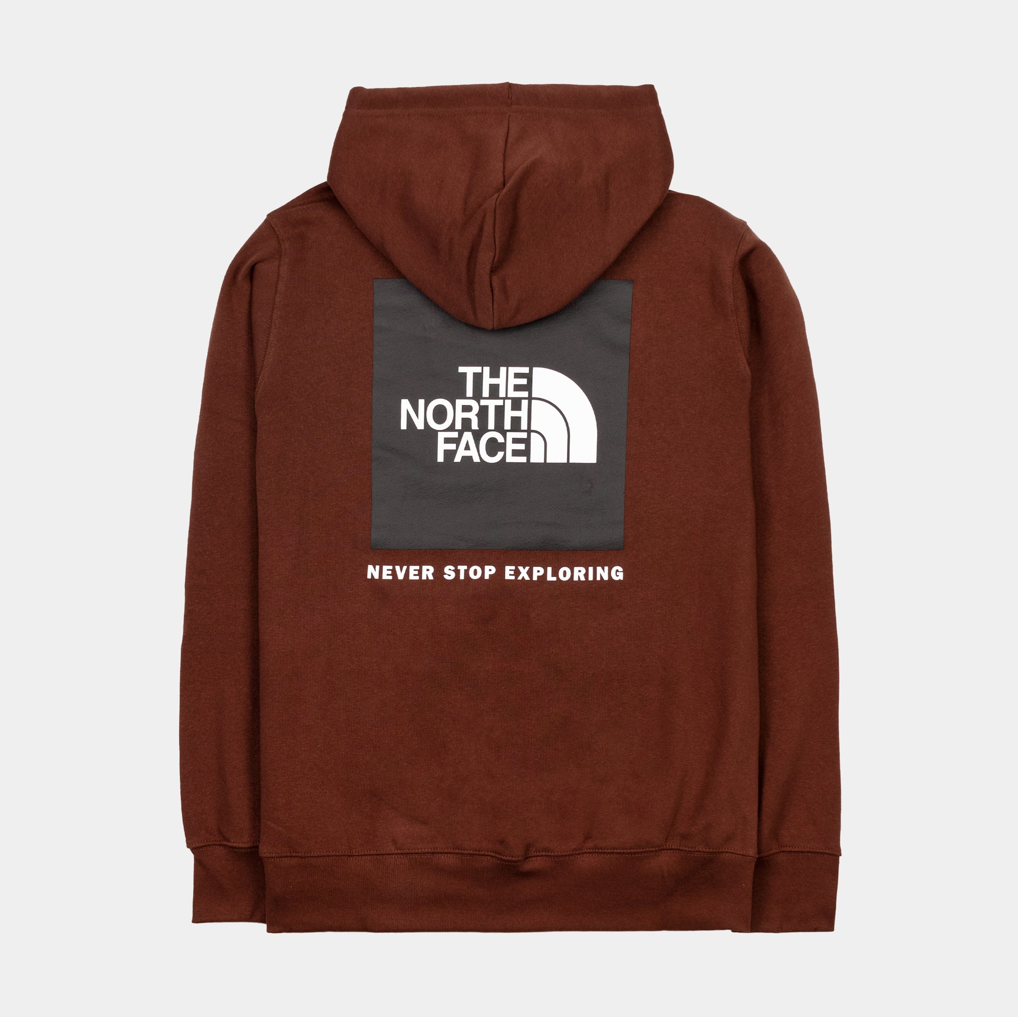 The North Face Box NSE Pullover Mens Hoodie Brown Free Shipping