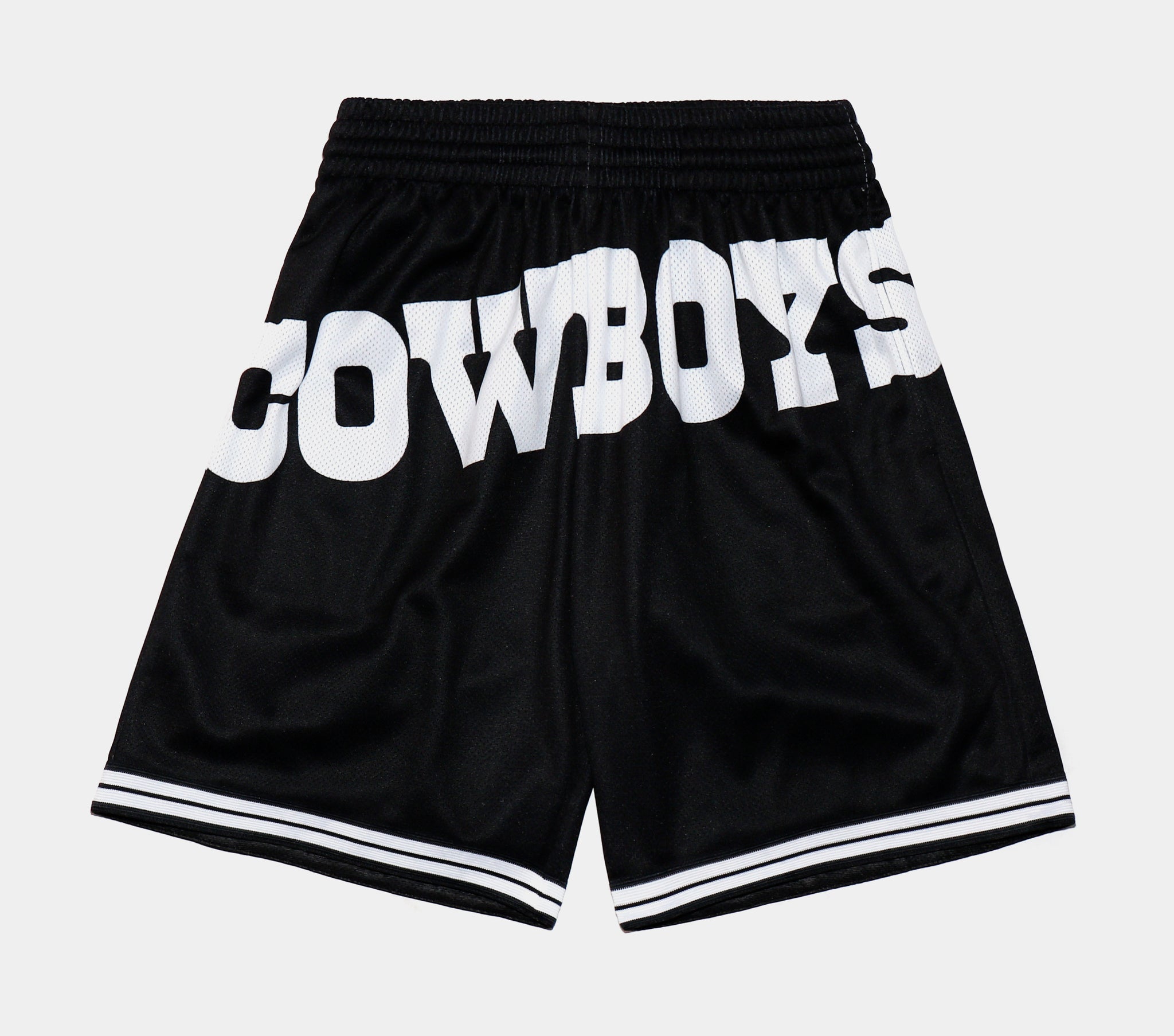 Mitchell & Ness Black Dallas Cowboys Big Face 3.0 Fashion Shorts