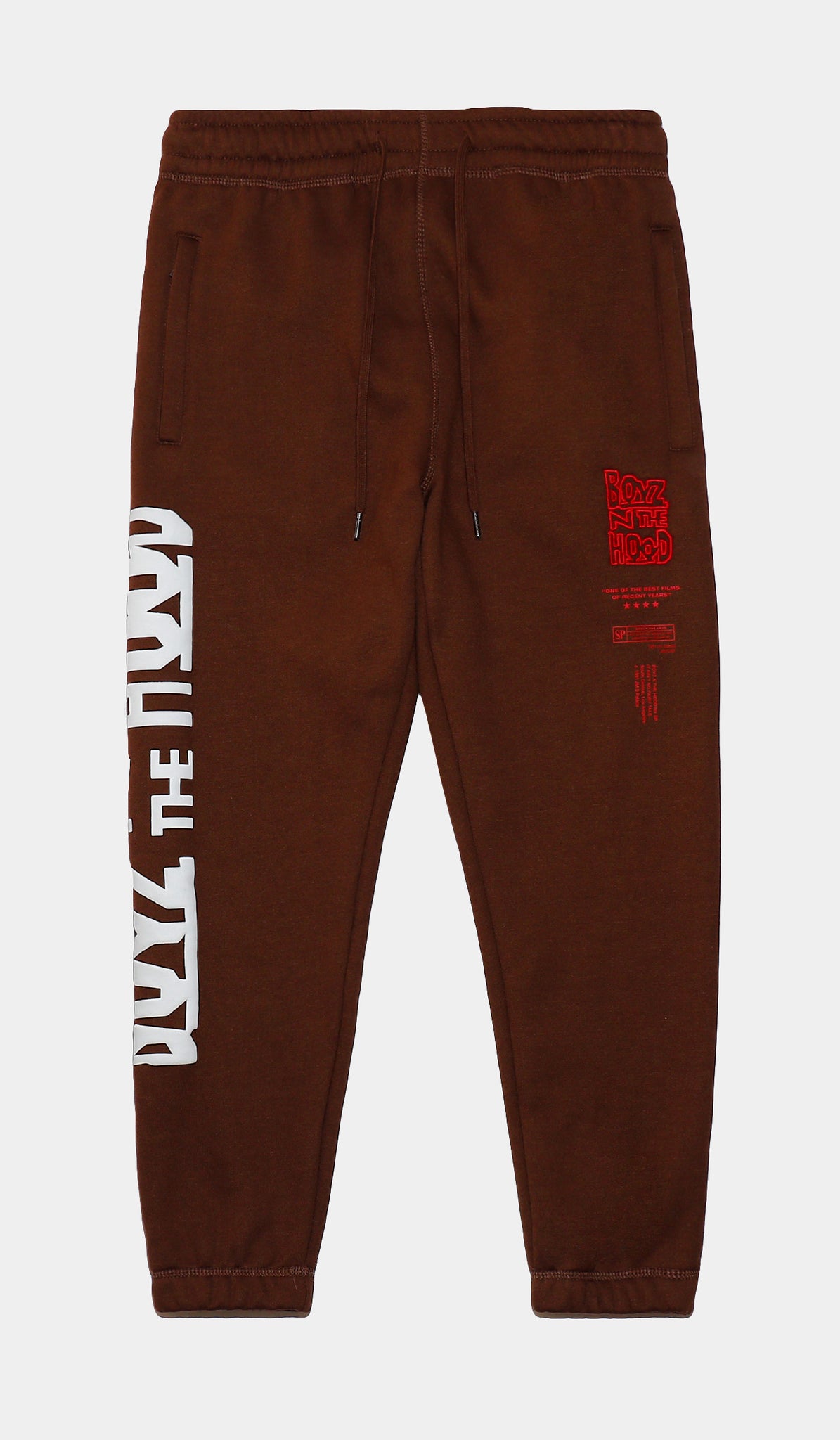 SP x Boyz N The Hood Logo Joggers Mens Pants Brown