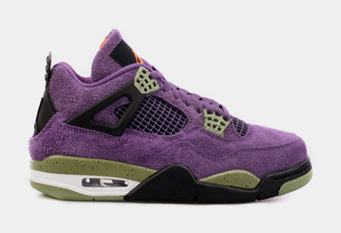 rare custom jordan 4 canyon Purple Halloween Brain Juice Size 9