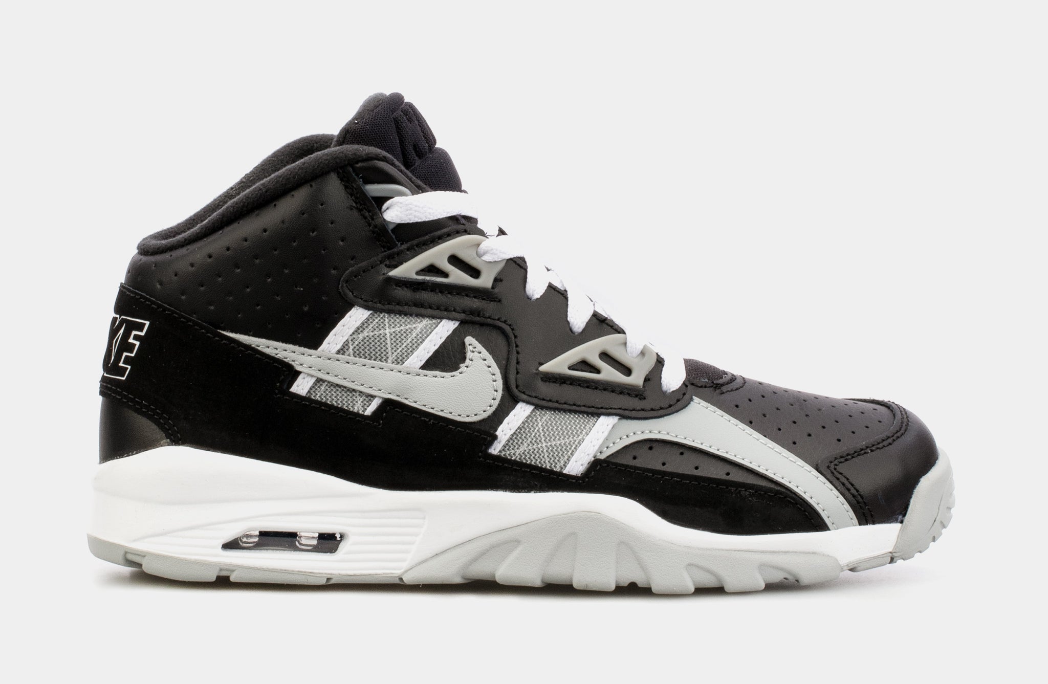 Nike Air Trainer SC Grade School Basketball Shoes Black Grey