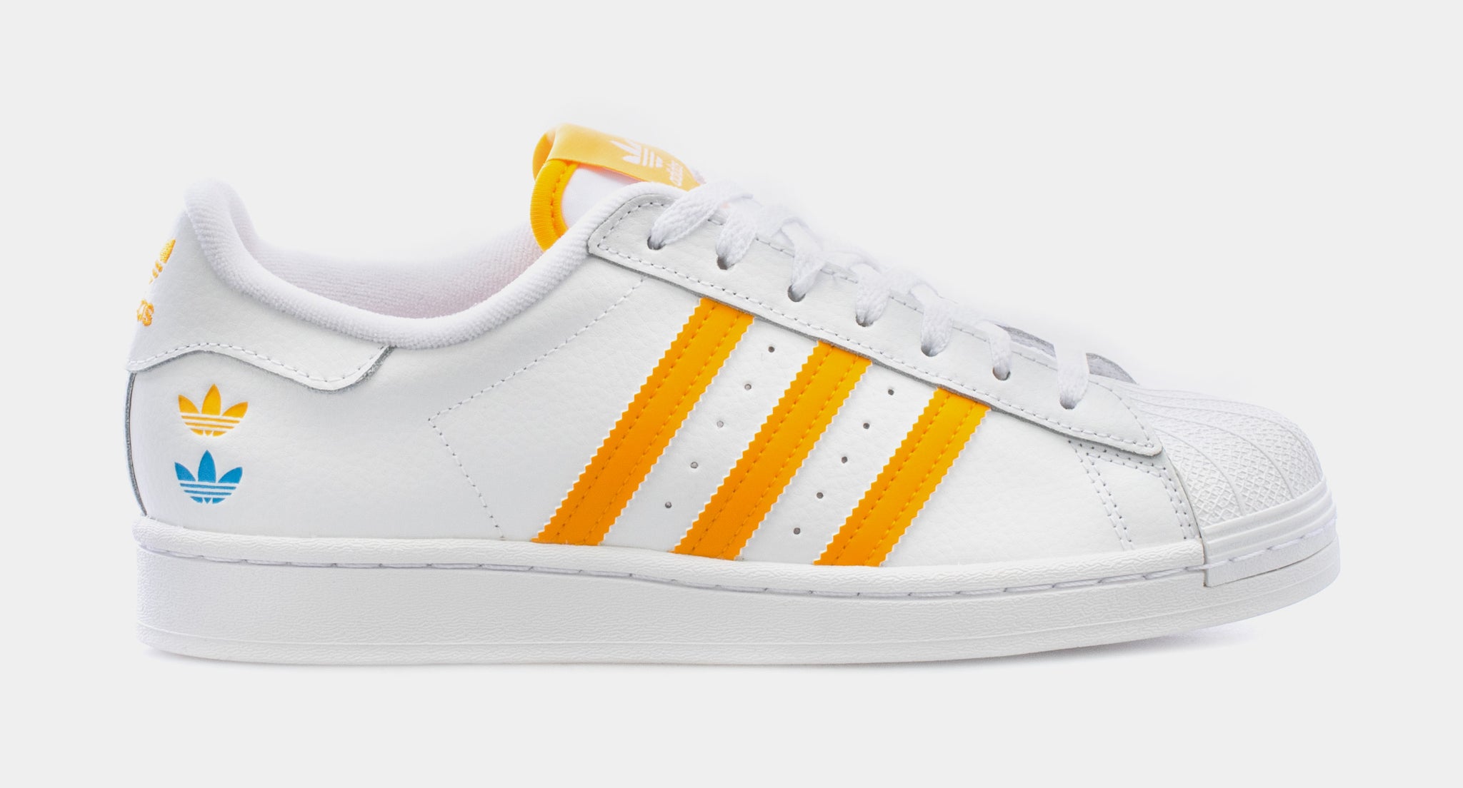 Adidas yellow shop stripe shoes