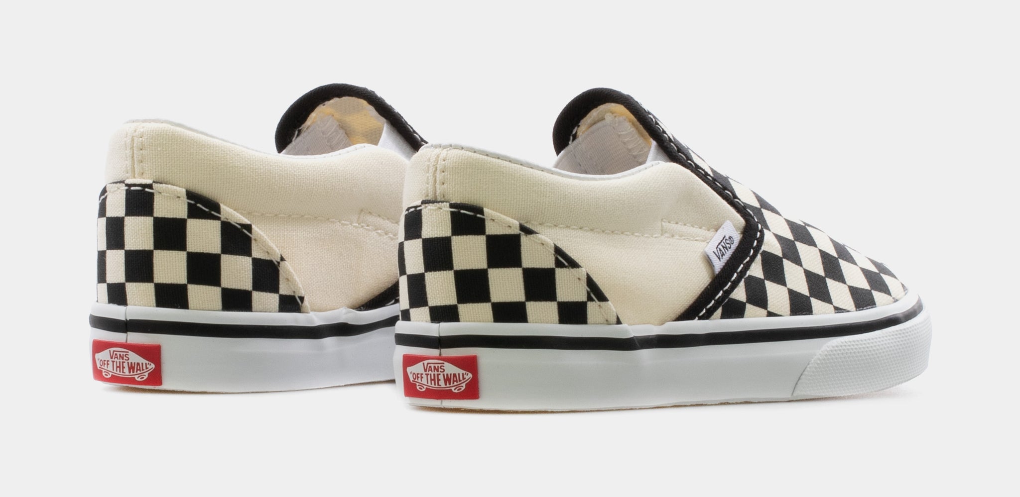 Toddler black and white hotsell checkered vans