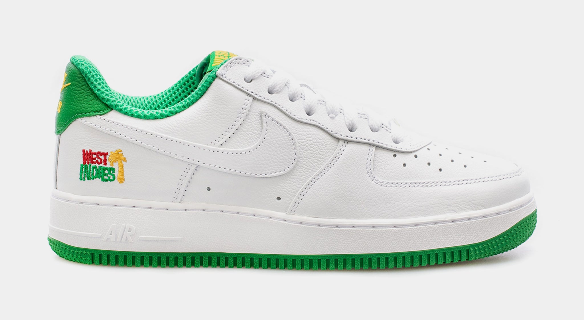 Nike Air Force 1 Low West Indies Mens Lifestyle Shoes White Green