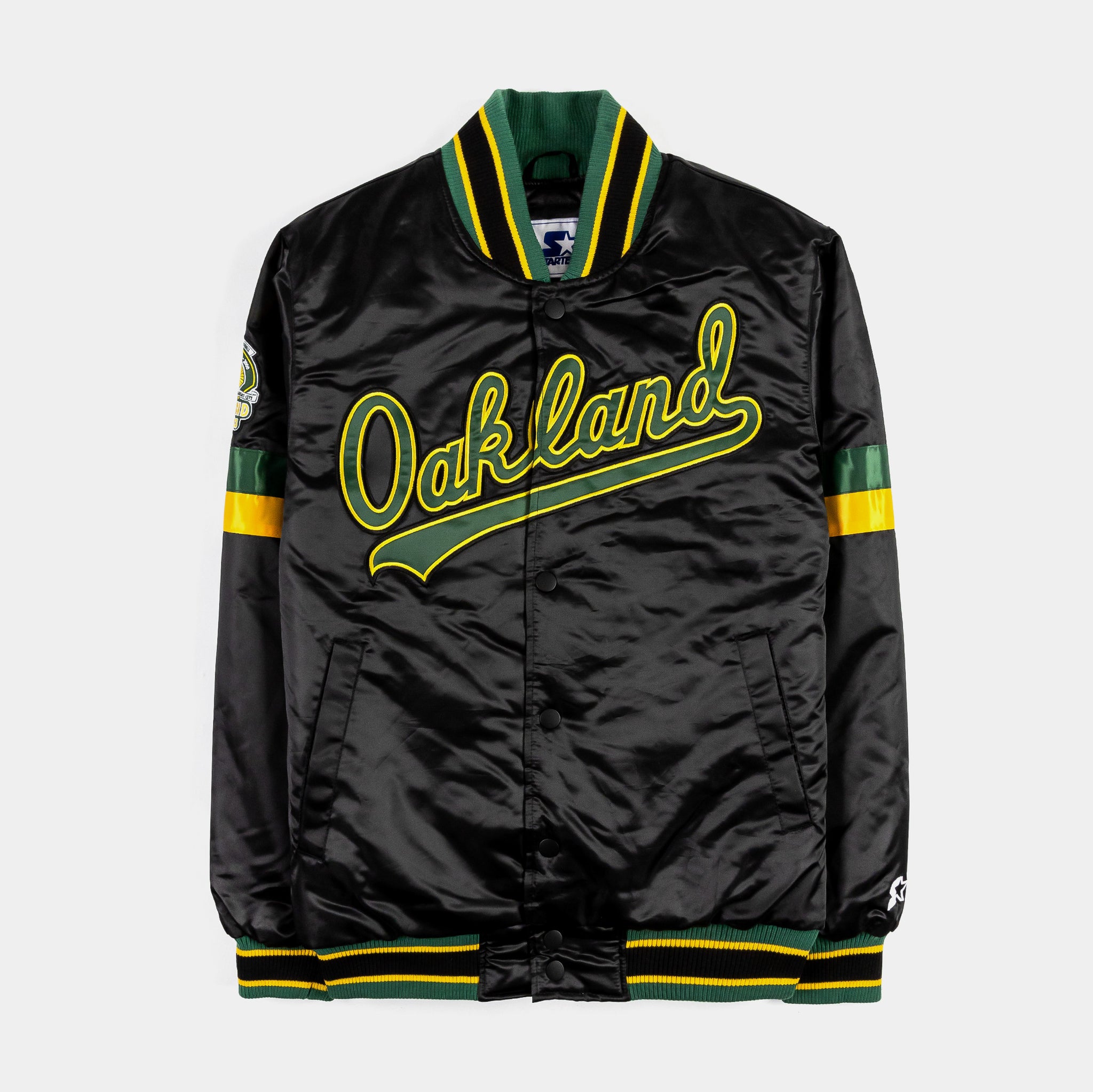 Starter Shoe Palace Exclusive Oakland A's Home Game Varsity Mens ...