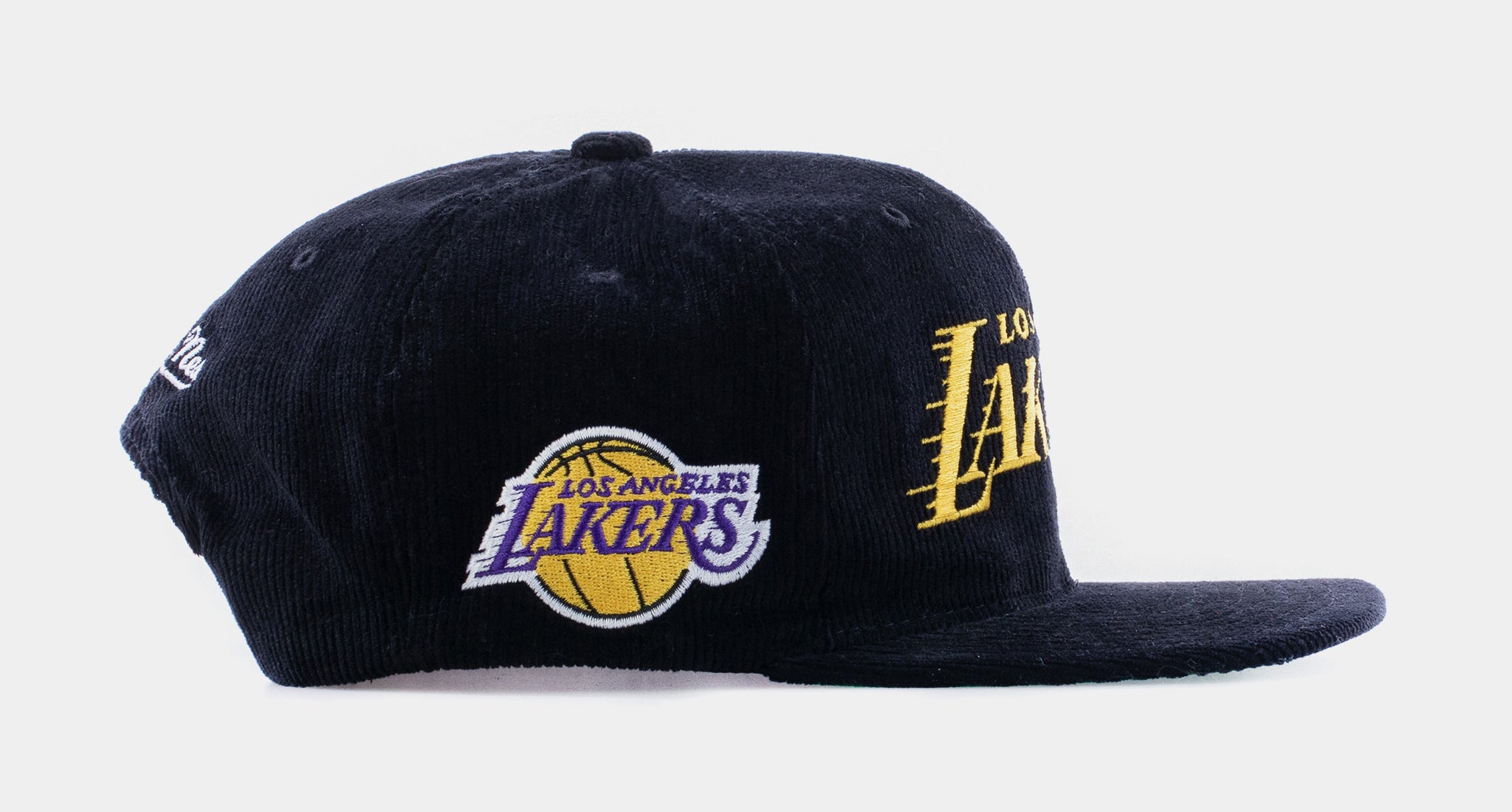 Mitchell & Ness LA Lakers Corduroy Snapback Hat