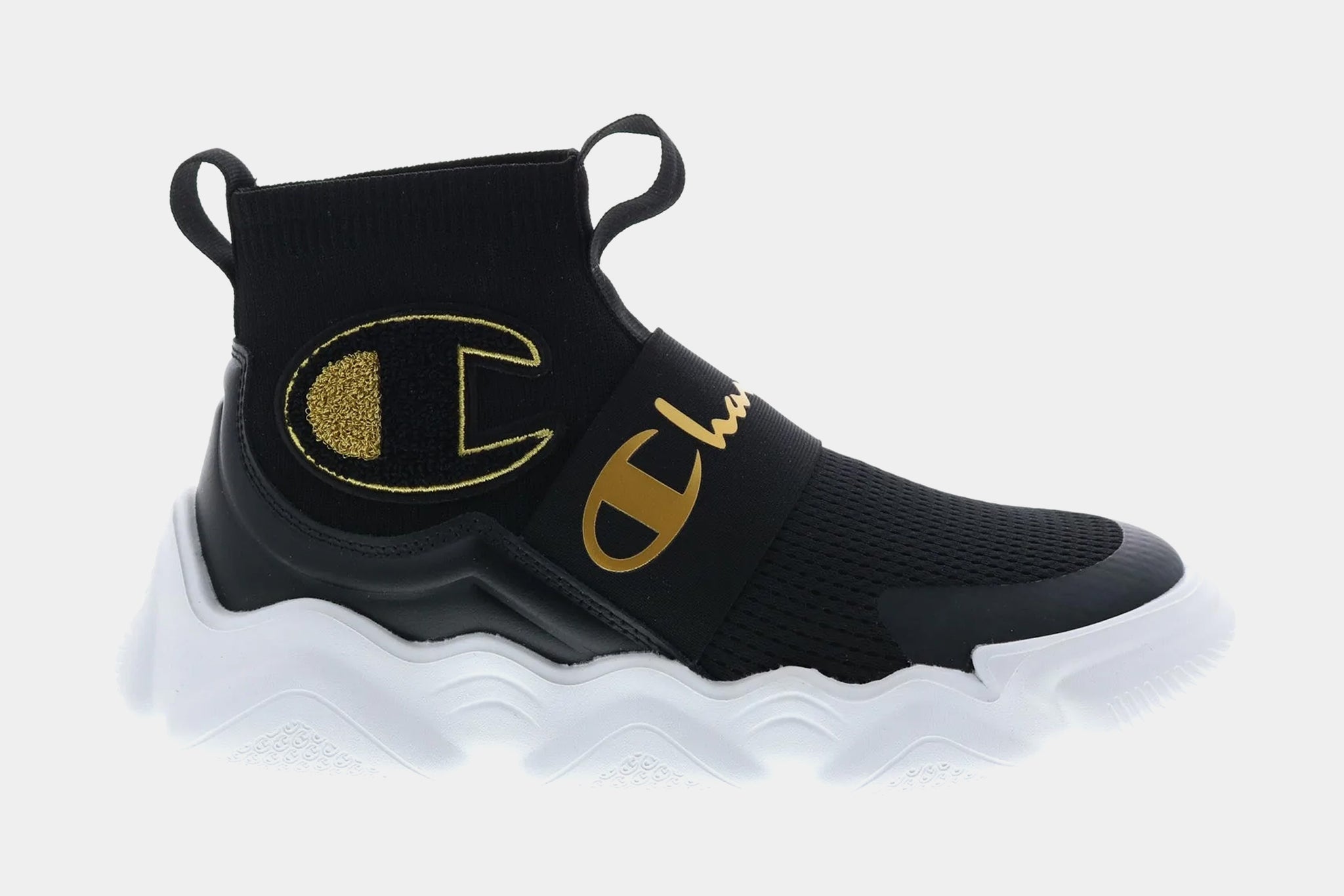 Champion sock hot sale shoes mens black