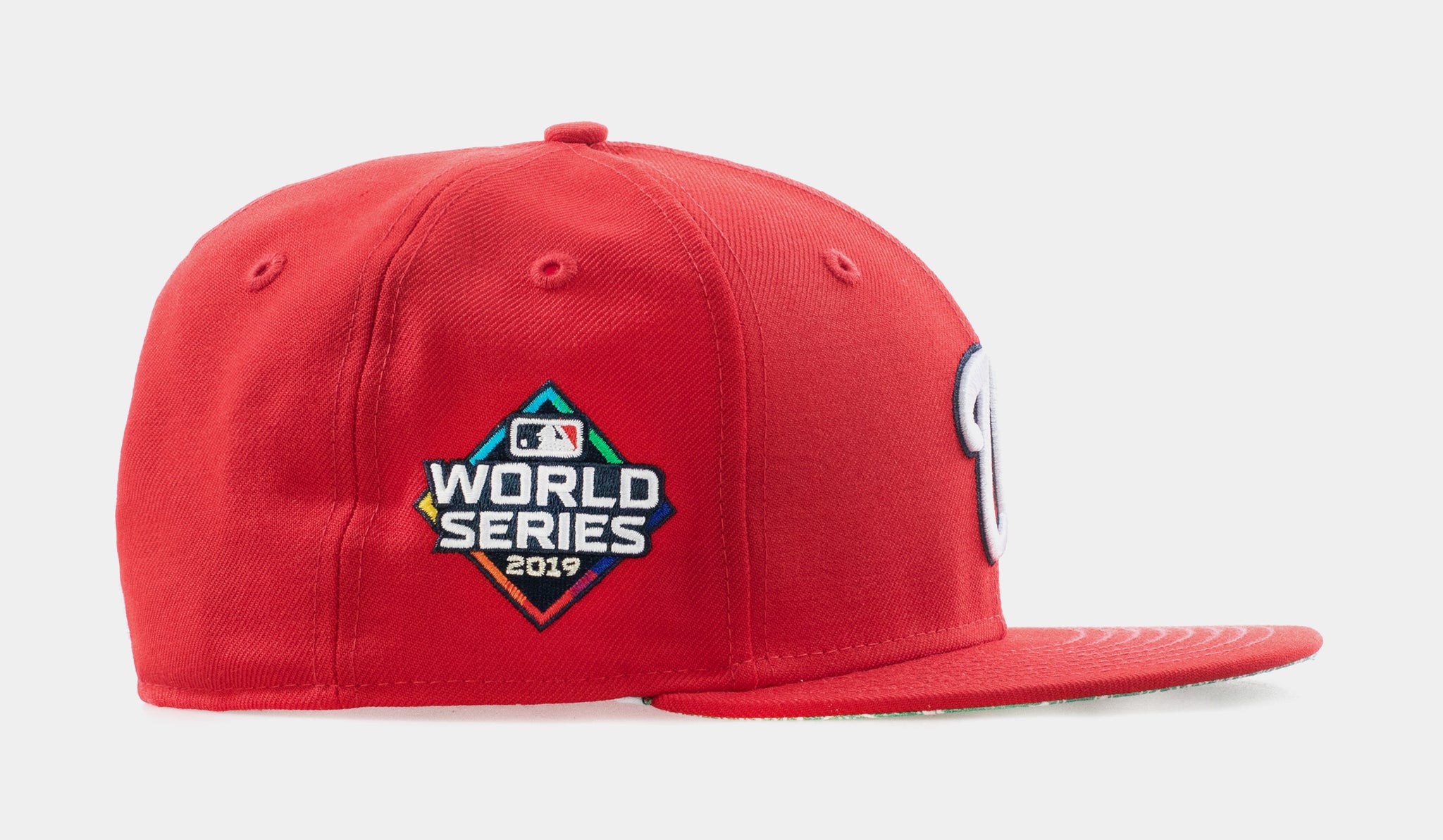 Men's New Era Red Washington Nationals 2019 World Series Team Color 59FIFTY Fitted Hat