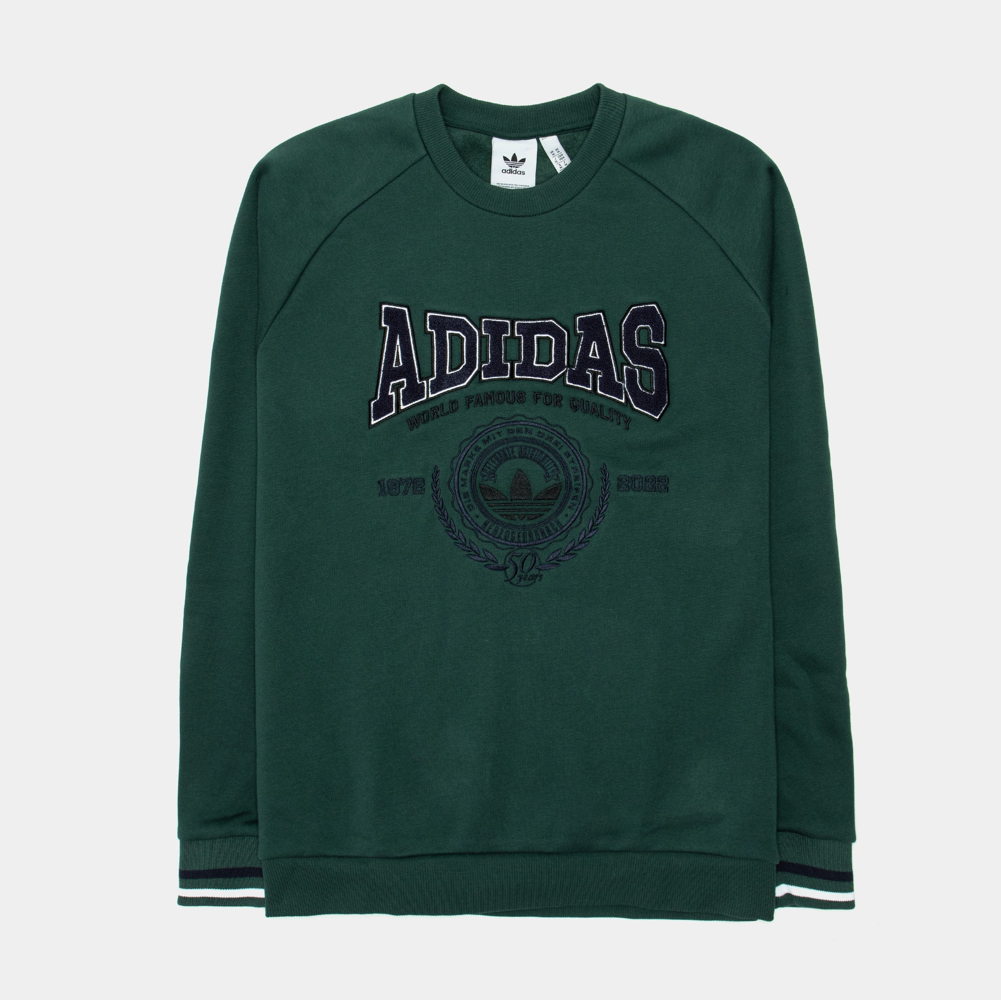 Green adidas online sweatshirt