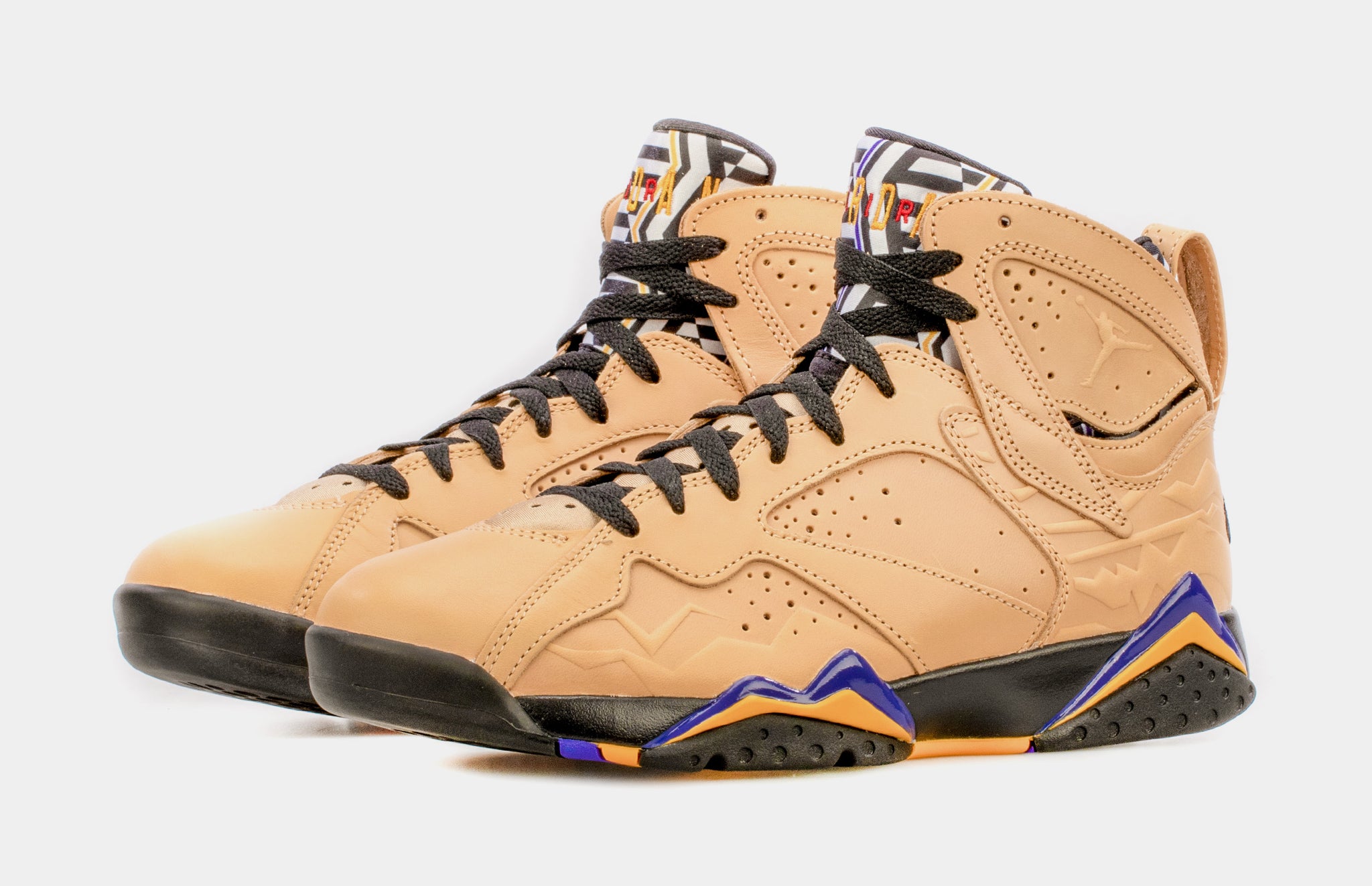 Jordan Air Jordan 7 Retro SE Afrobeats Mens Lifestyle Shoes Beige Black