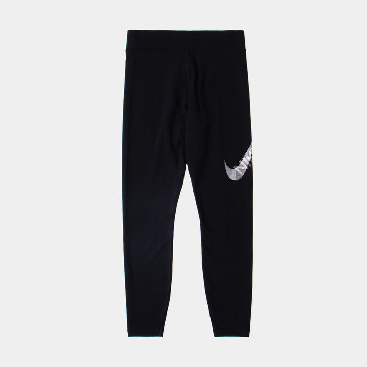 Nike NSW High-Waisted Ribbed Jersey Womens Pants Black DV7868-010