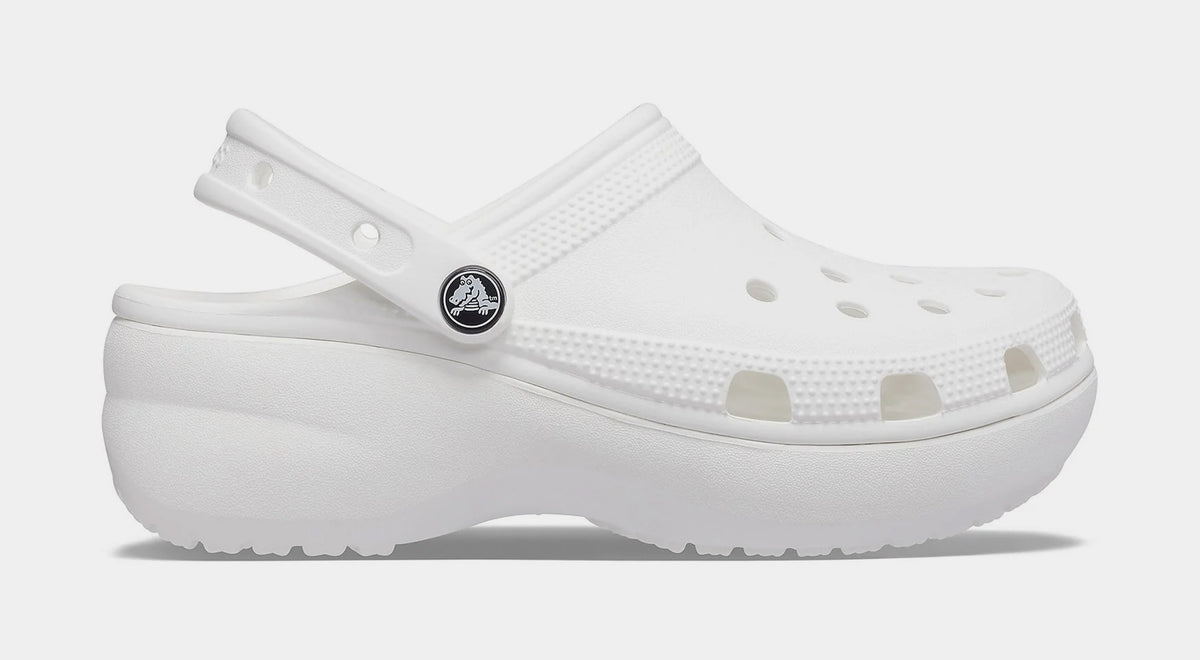 Crocs Classic Platform Clog Women Sandals White 206750-100 – Shoe Palace