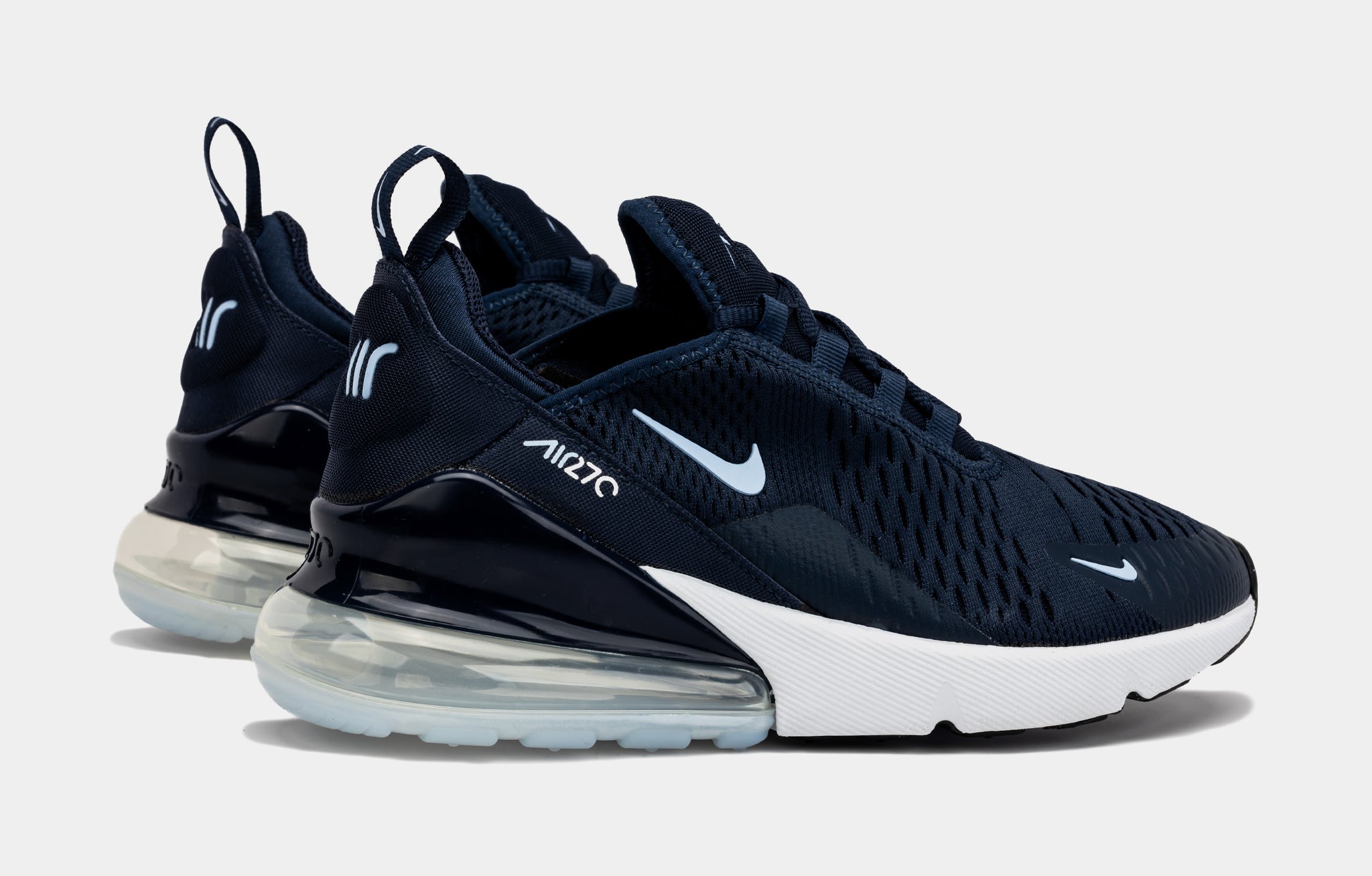 Air Max 270 Obsidian Grade School Lifestyle Shoes Blue