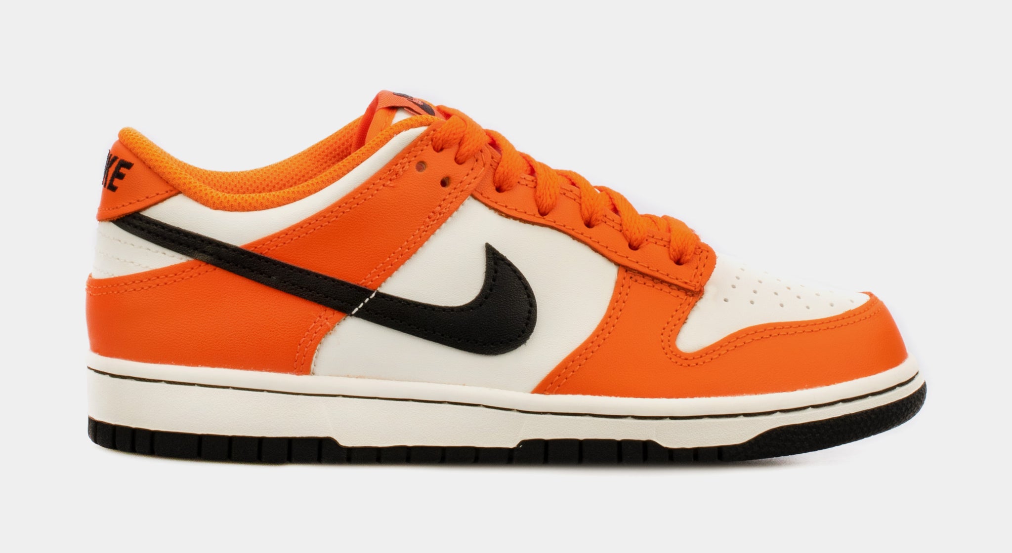 Nike Dunk Low Halloween Grade School Lifestyle Shoes Orange Black