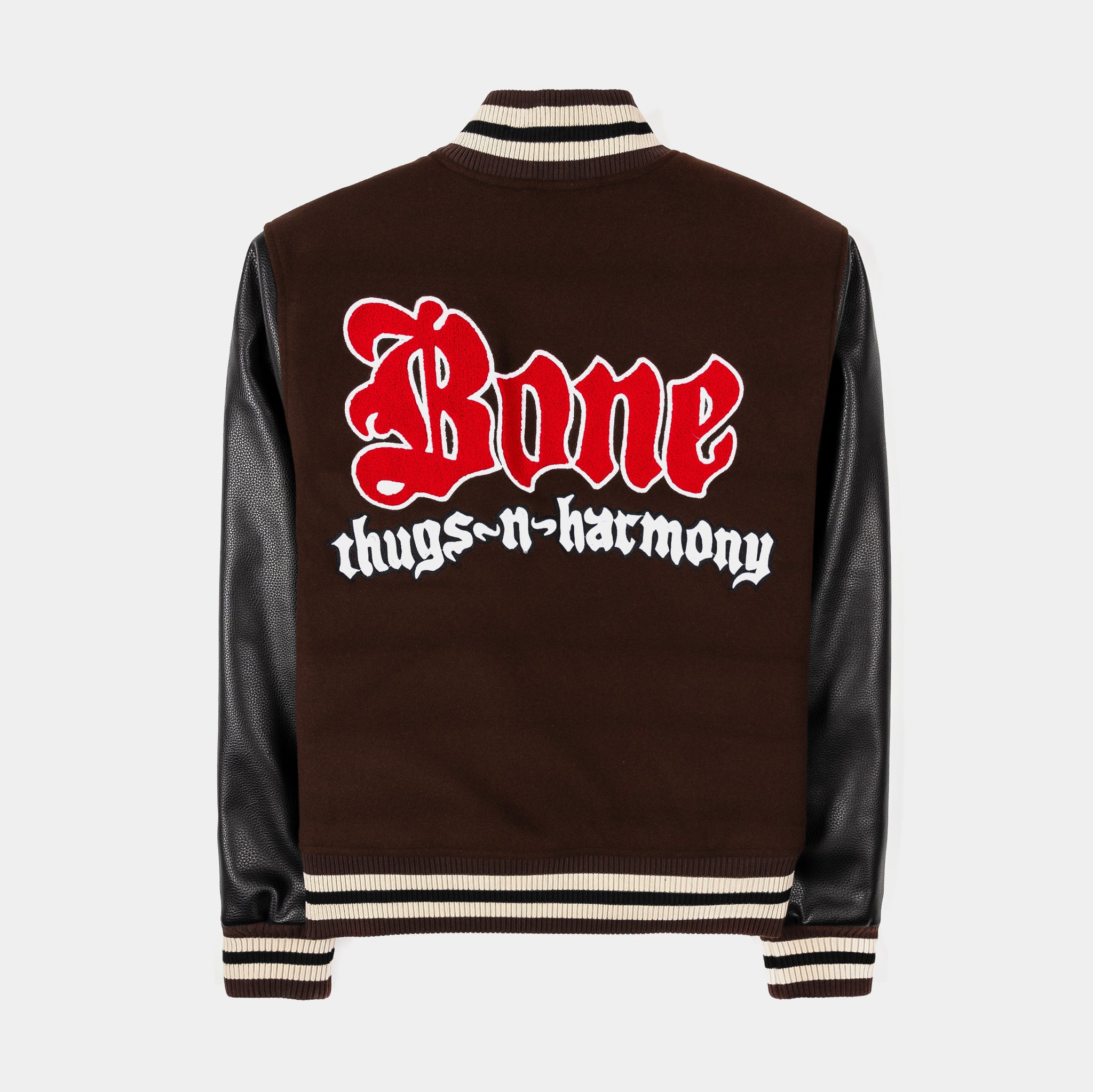 上品 Bone size…XL スタジャン 90's harmony n thugs ジャケット 