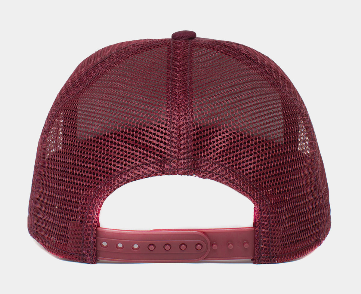 Goorin Bros Panther Trucker Hat Mens Hat Dark Red 101-0381-MAR – Shoe ...