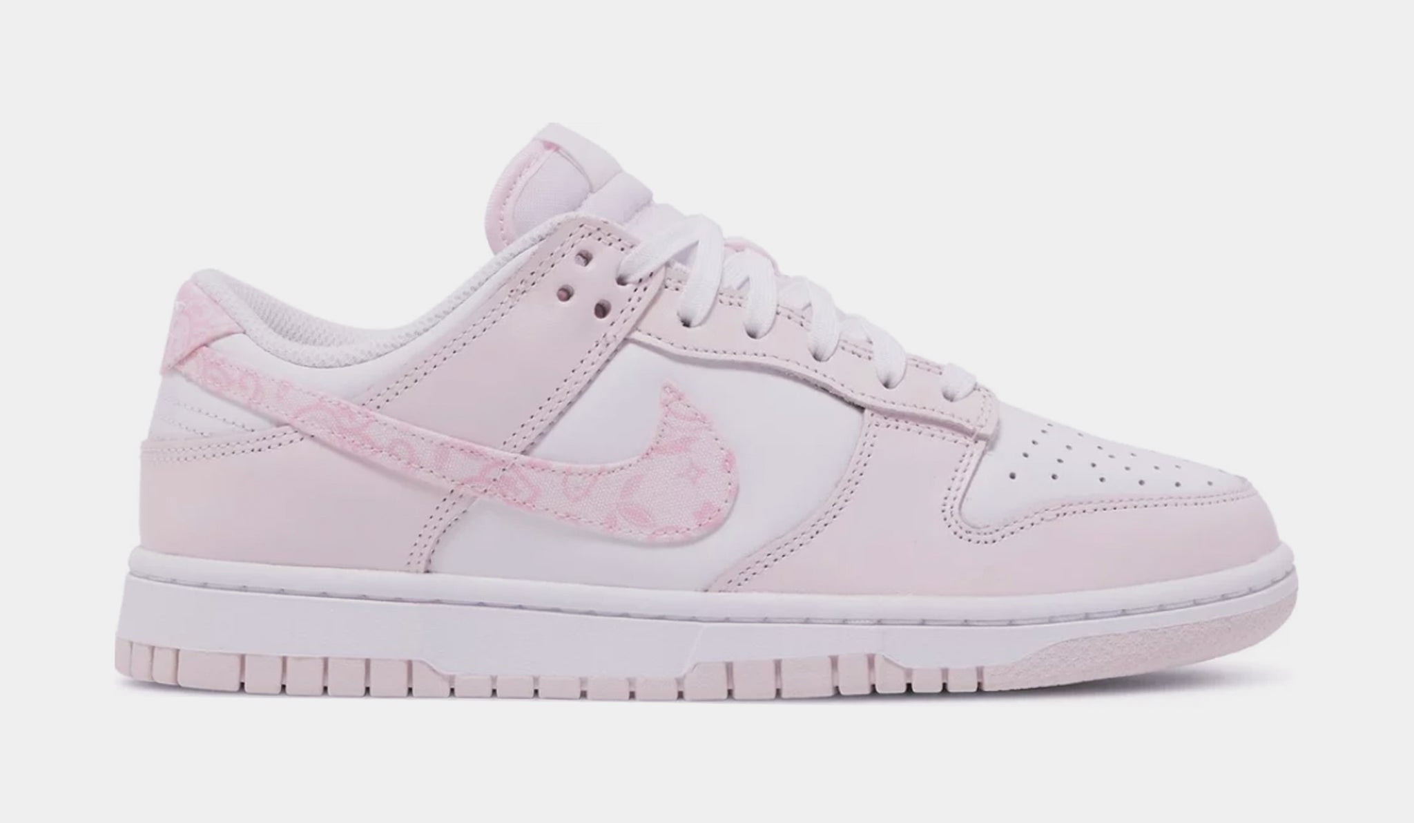 Nike Dunk Low Pink Paisley Womens Lifestyle Shoes Pink Limit One