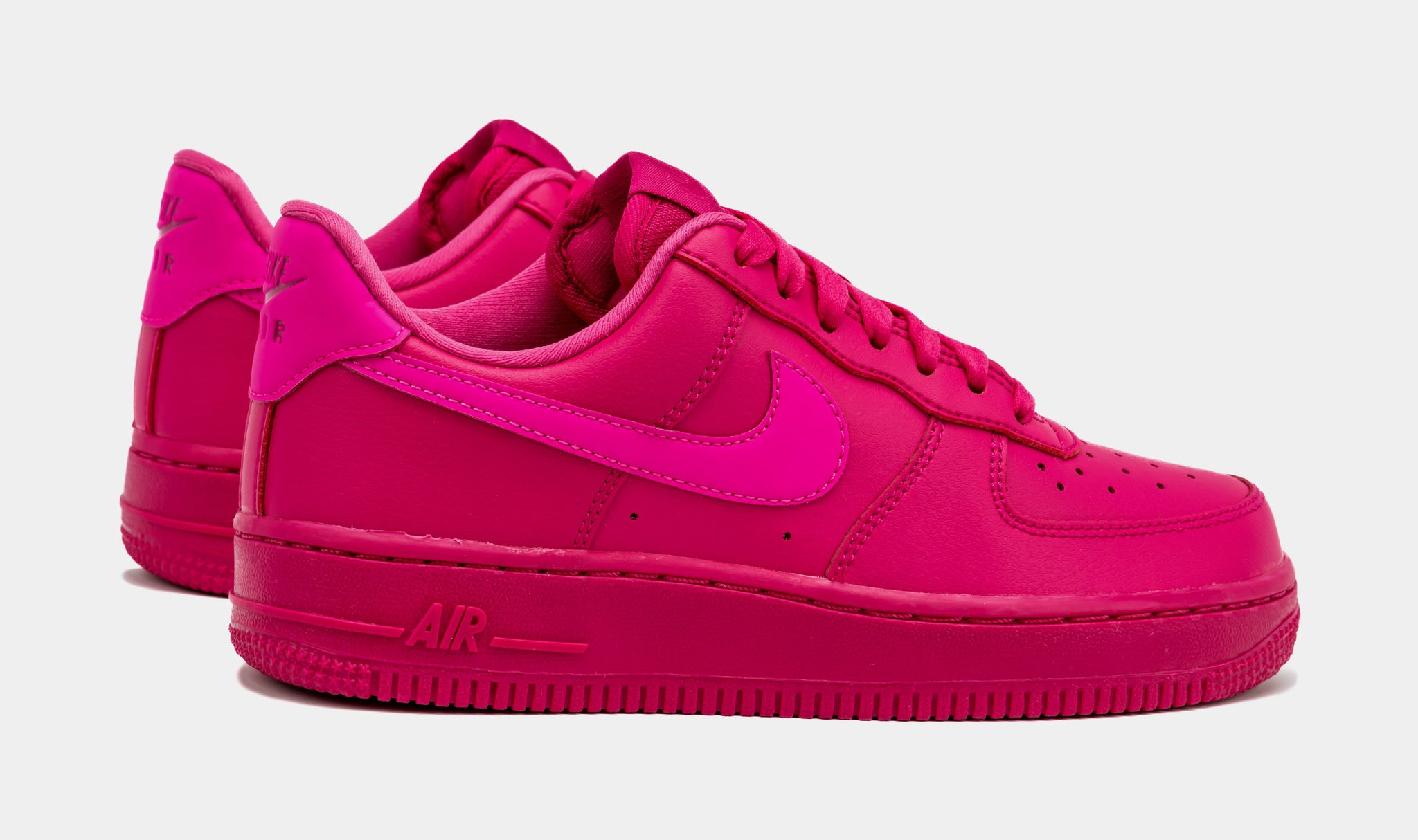Air Force 1 '07 Fierce Pink Womens Lifestyle Shoes (Fireberry/Fierce Pink)