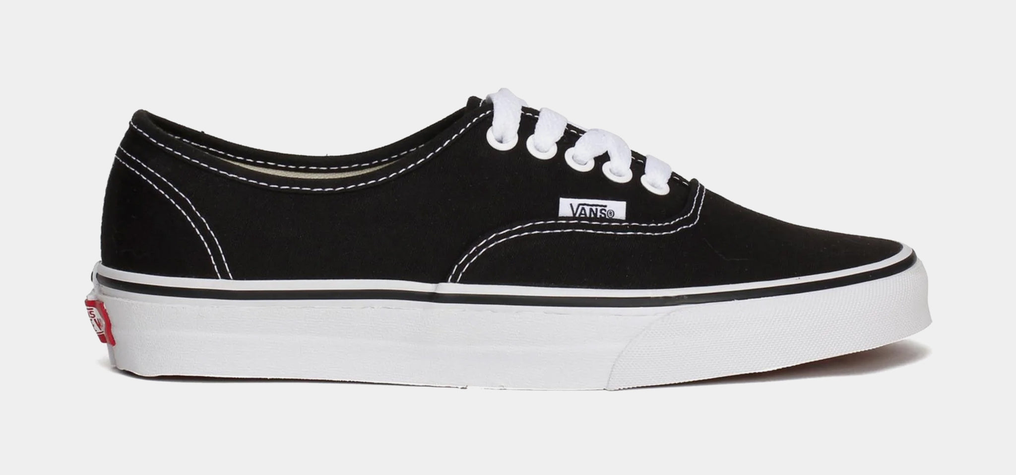 Vans Authentic Low Preschool Lifestyle Shoes Black White EE0BLK Shoe Palace