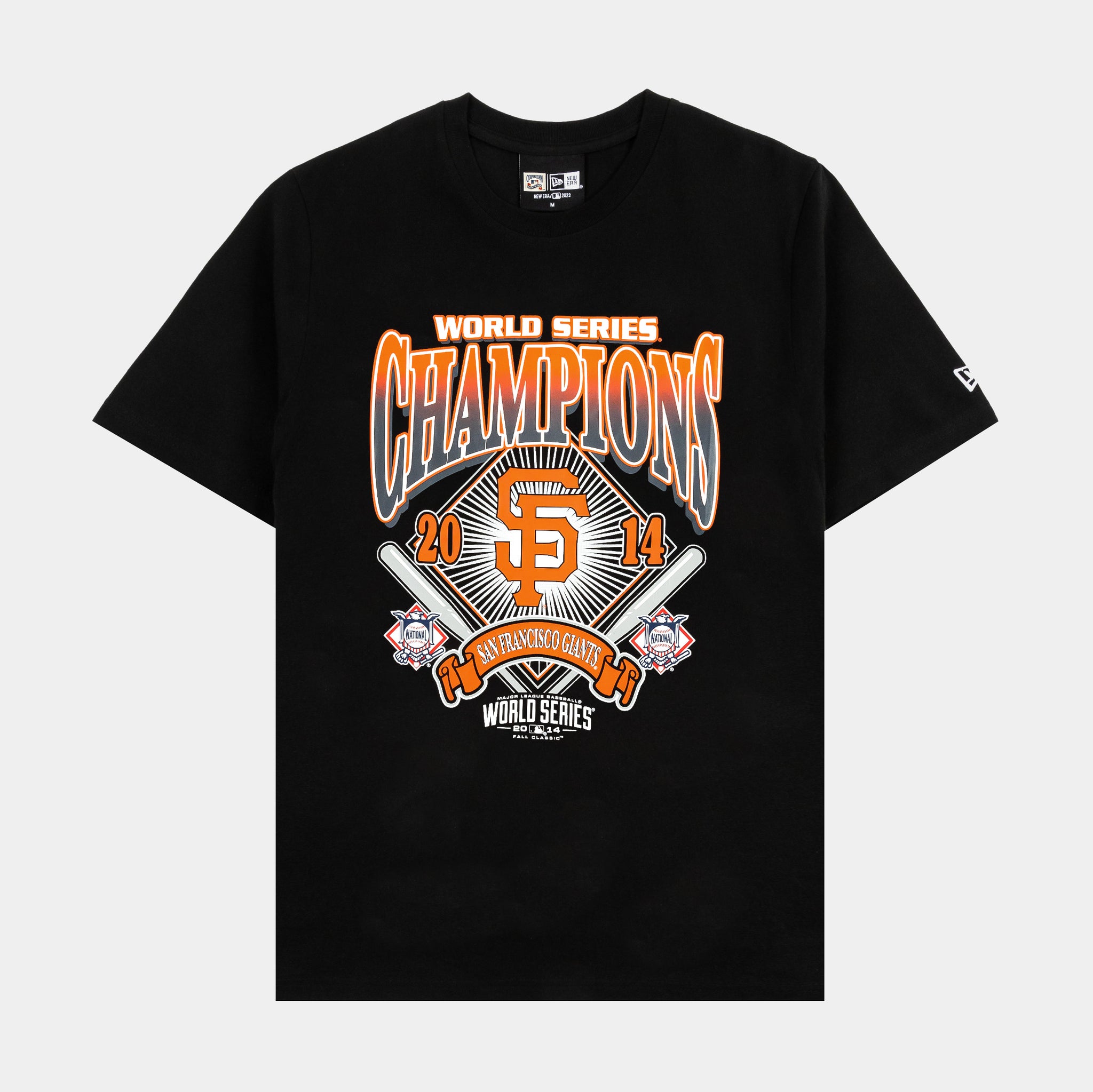 New Era San Francisco Giants World Series Mens Short Sleeve Shirt Black  60426993 – Shoe Palace