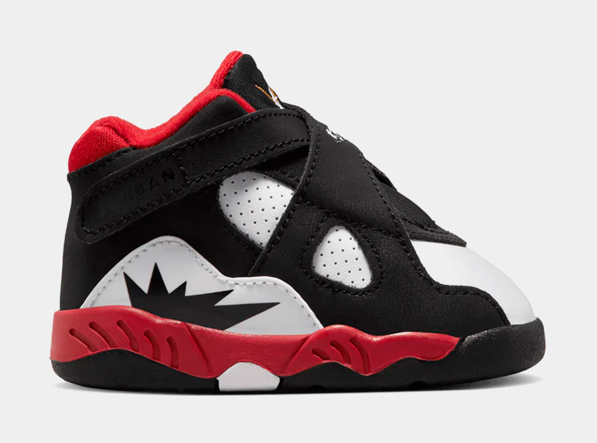 Air Jordan 8 Retro Paprika Infant Toddler Lifestyle Shoes (Black/Red)