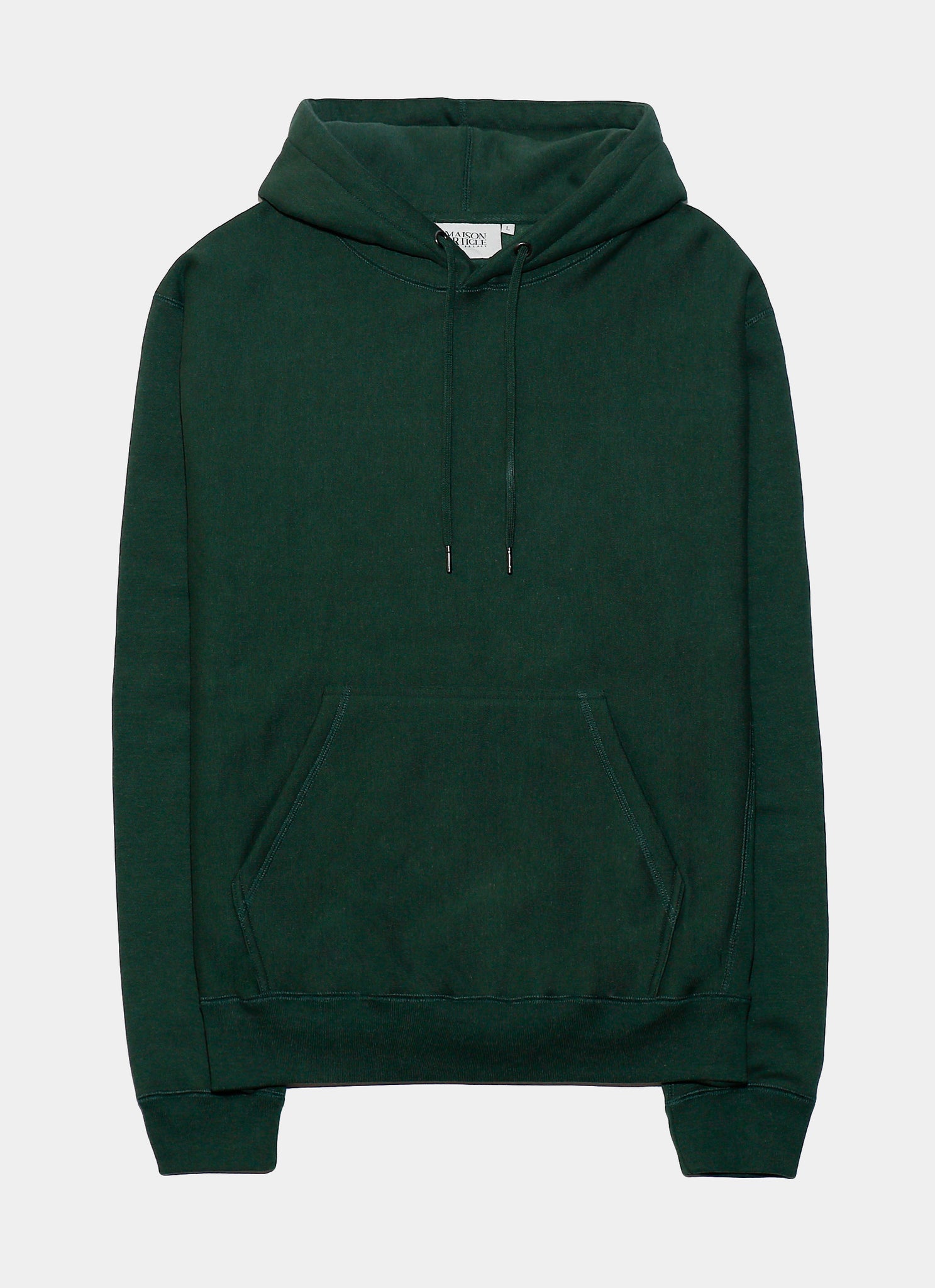 Maison Article Fleece Hoodie Mens Hoodie Pine Green MAH17 – Shoe