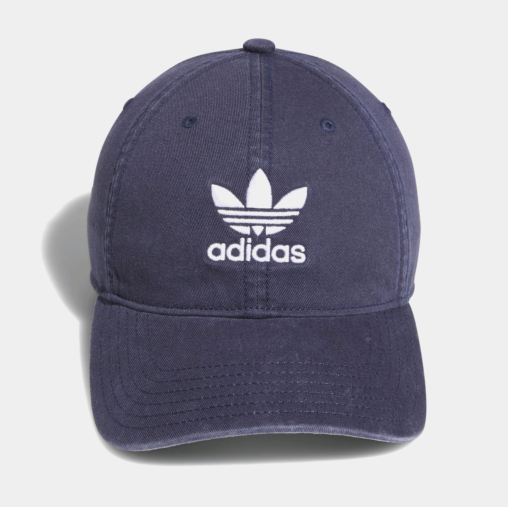 adidas Relaxed Strap-Back Cap Mens Hat Navy Blue FZ6608 – Shoe Palace