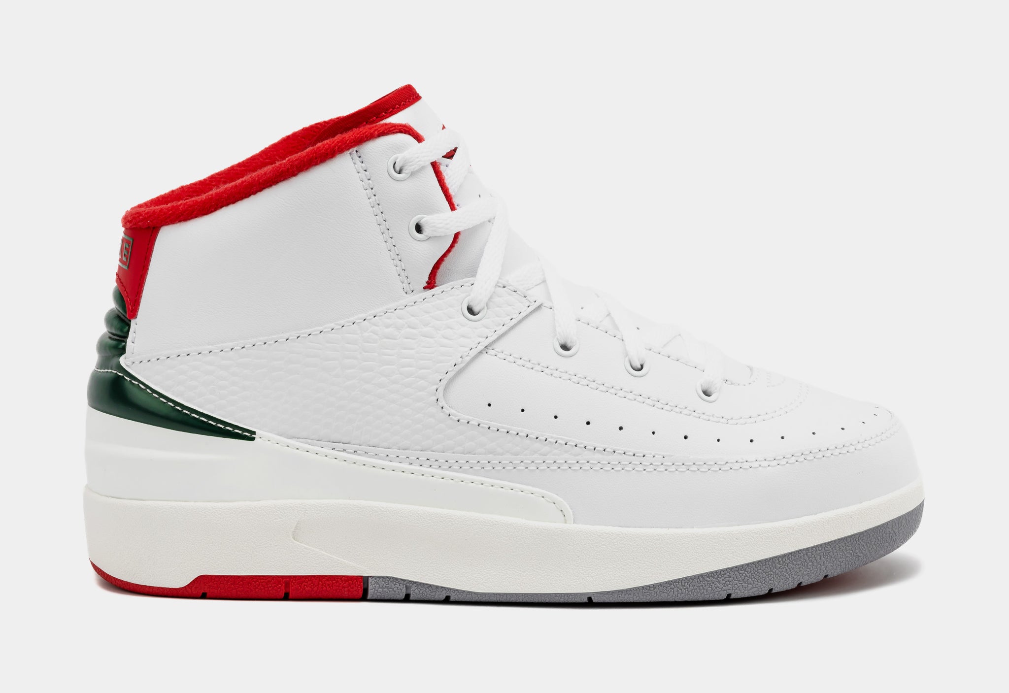 Jordan Air Jordan 2 Retro Italy Preschool Lifestyle Shoes White Fire Red Fr DQ8564 101 Shoe Palace