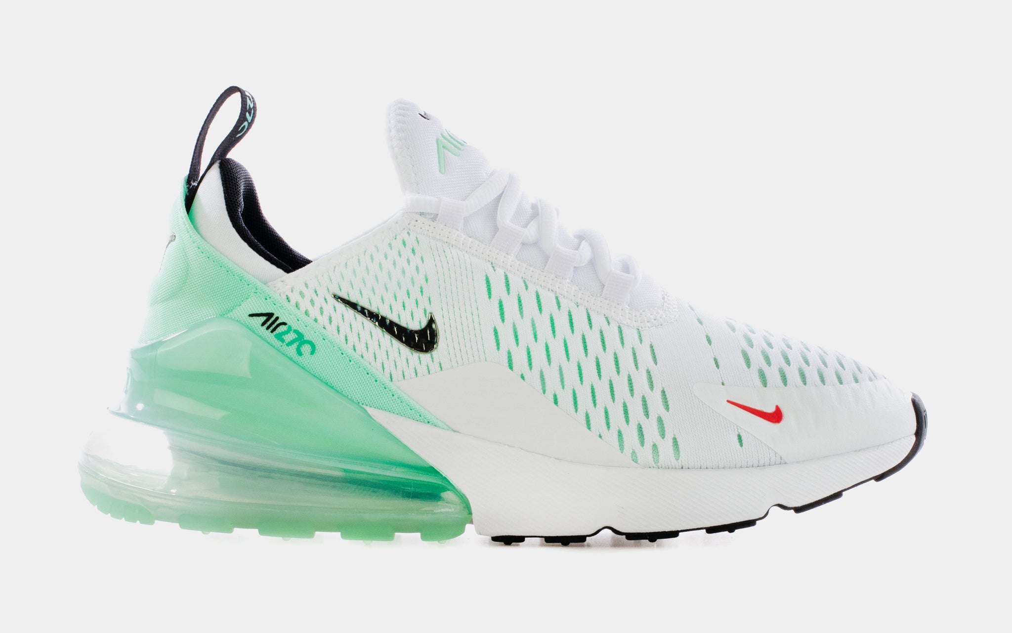 Green and store white nike 270