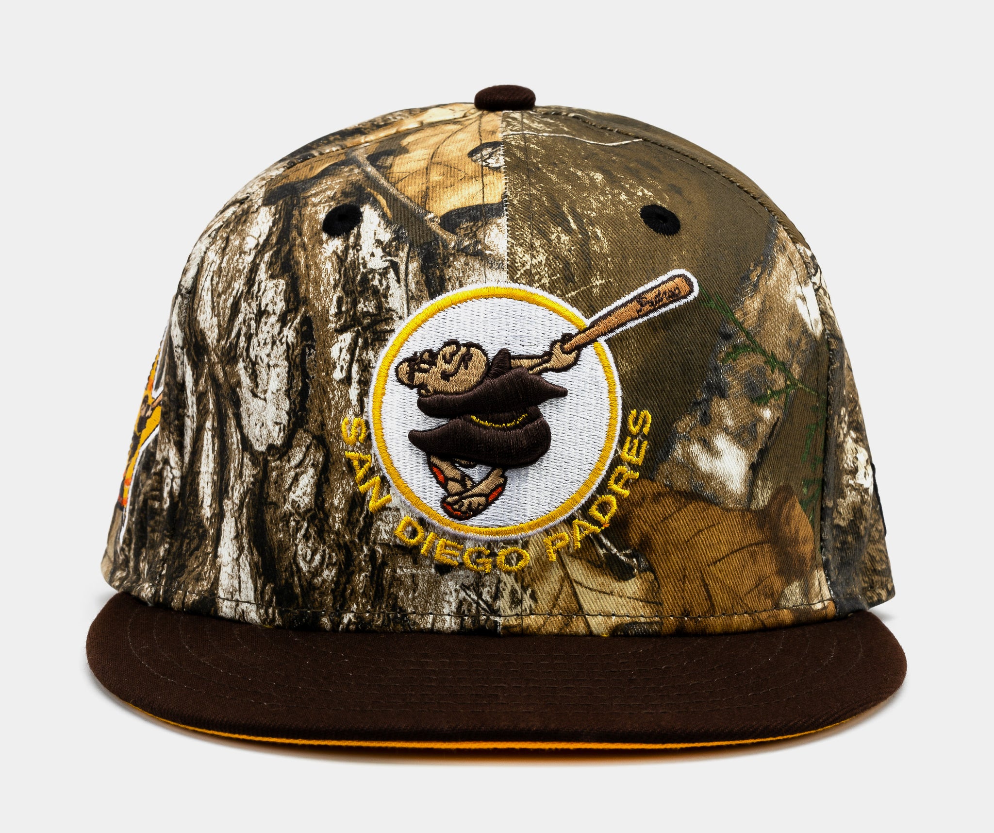 Shoe Palace Exclusive San Diego Padres Camo 59Fifty Mens Hat (Camo  Green/Black)